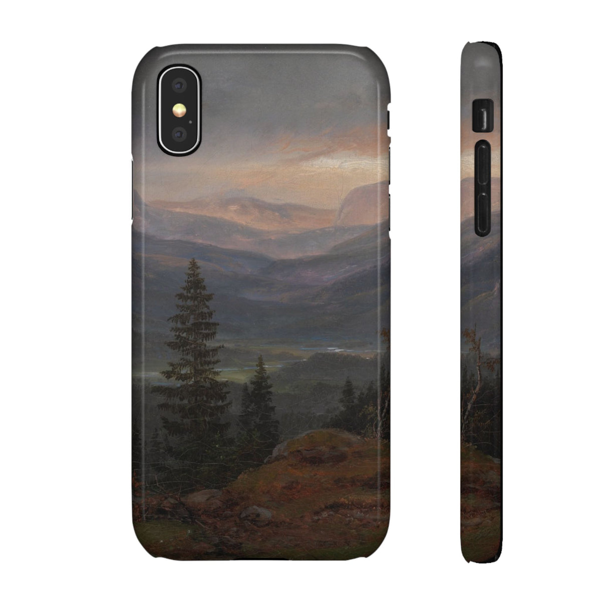 View over Hallingdal by Johan Dahl - iPhone Slim Case