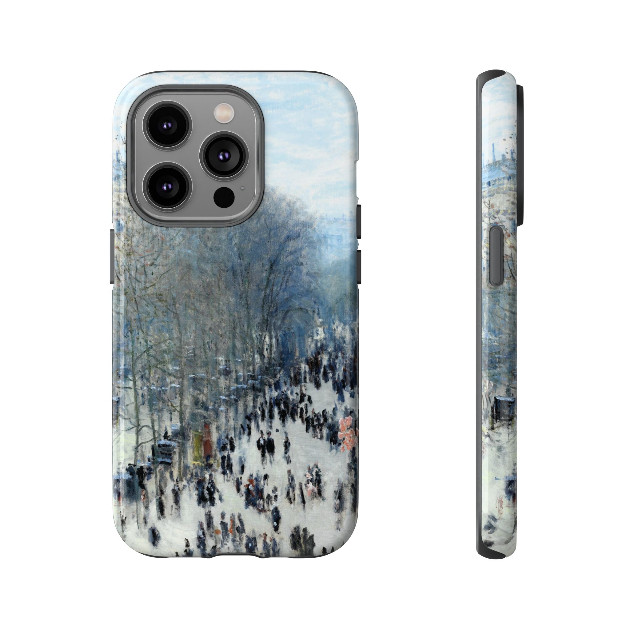 Boulevard des Capucines by Claude Monet - iPhone Tough Case