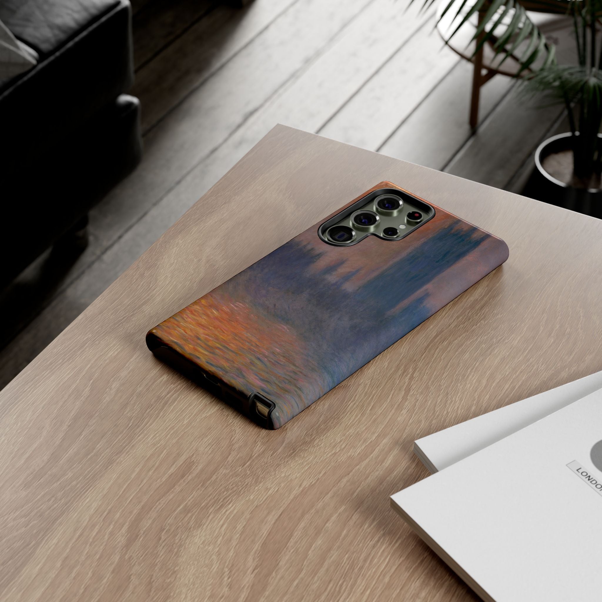 The Houses of Parliament Sunset by Claude Monet - Samsung Tough Case