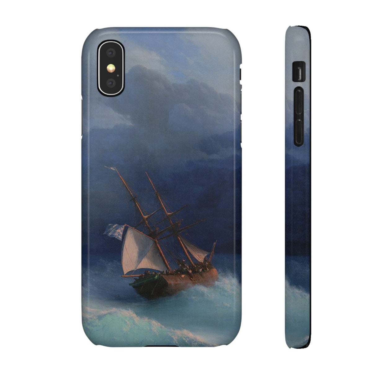 Along the Coast by Ivan Aivazovsky - iPhone Slim Case