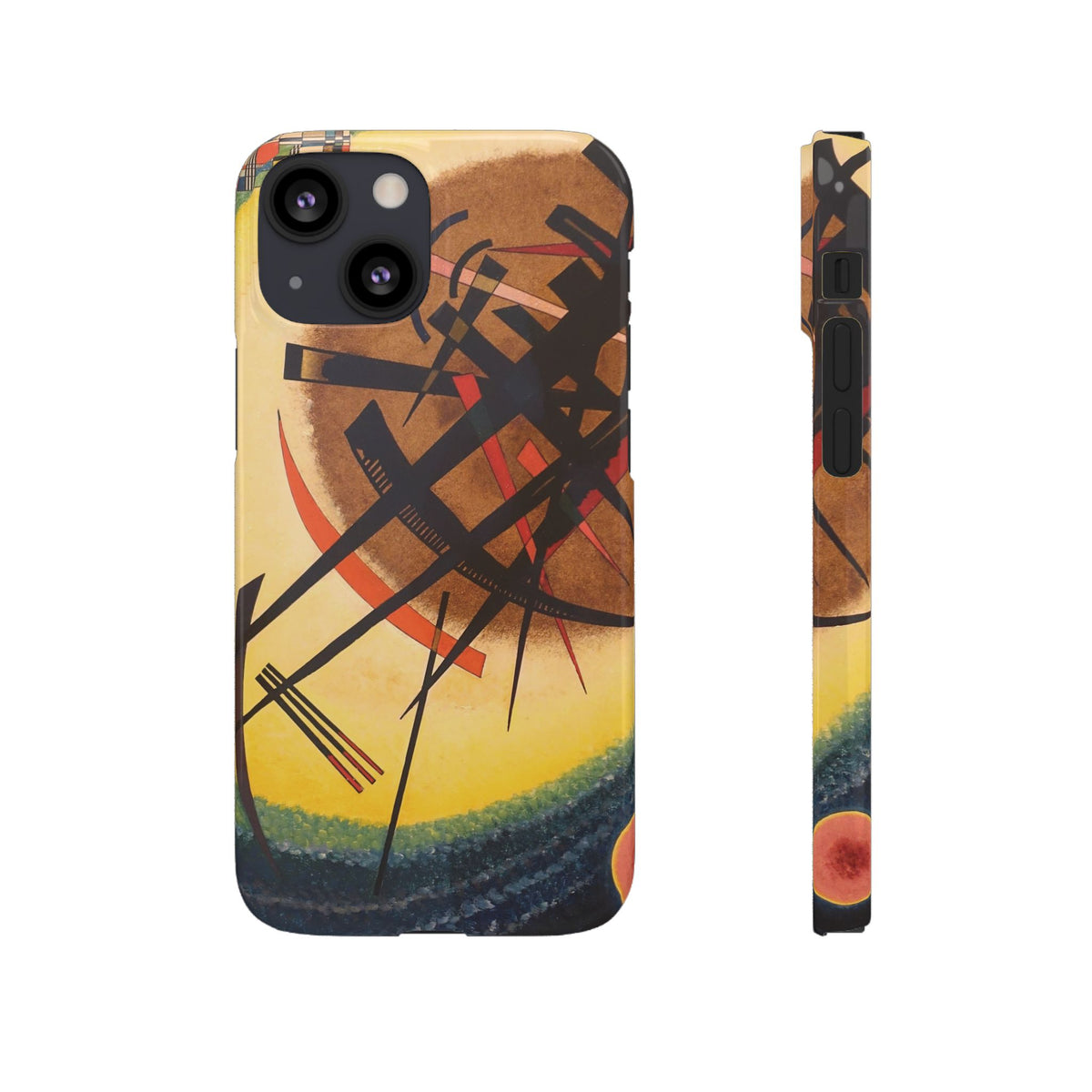 In the Bright Oval by Vasily Kandinsky - iPhone Slim Case