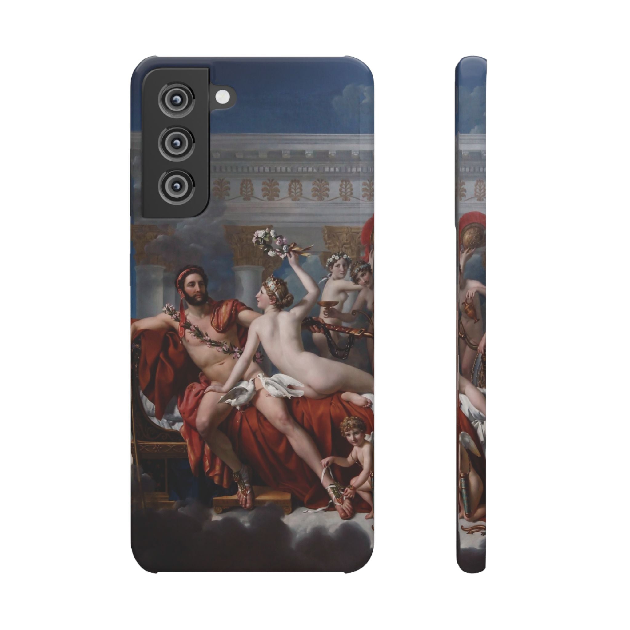 The Death of Marat by Jacques-Louis David - Samsung Slim Case