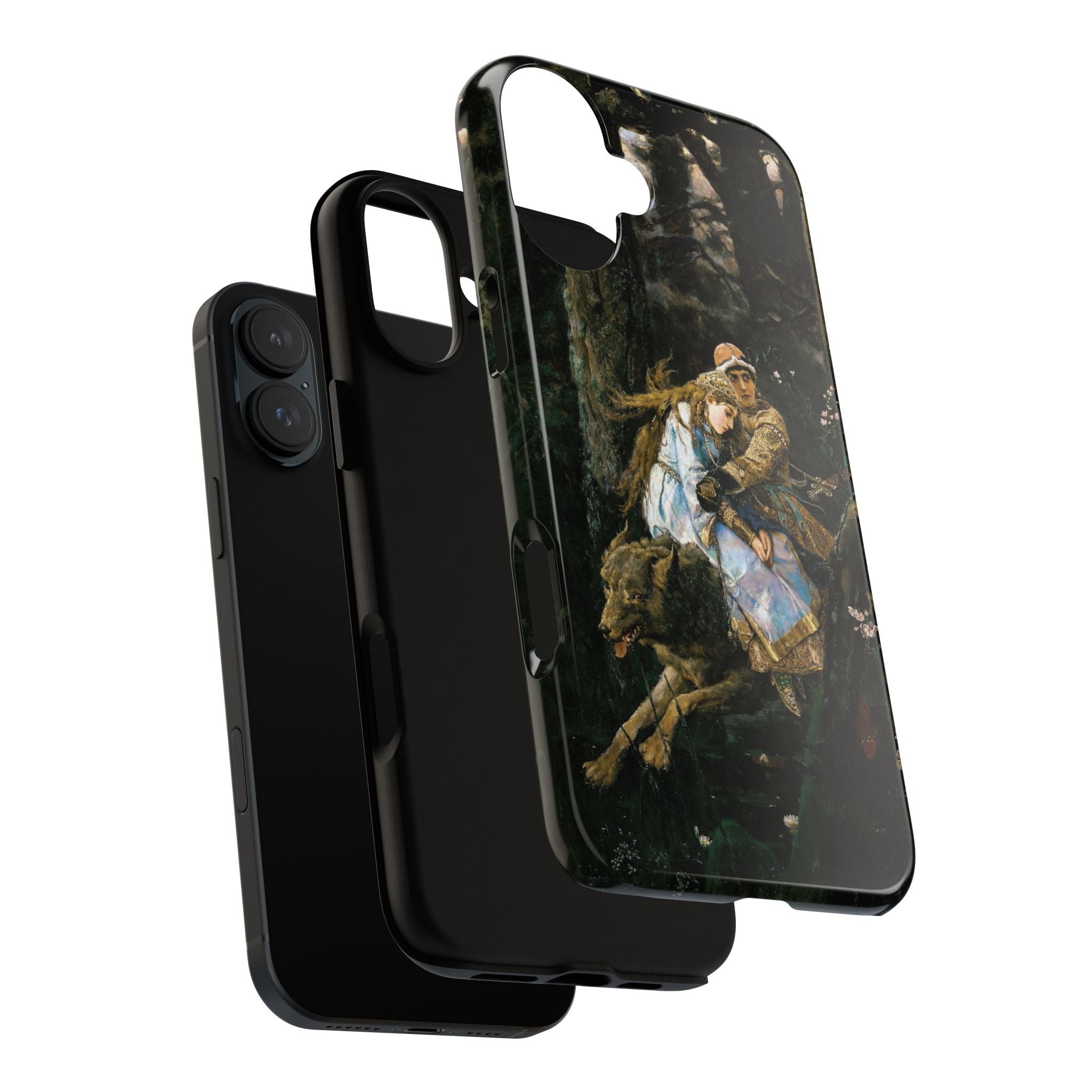 Ivan Tsarevich Riding the Grey Wolf by Viktor Vasnetsov - iPhone Tough Case