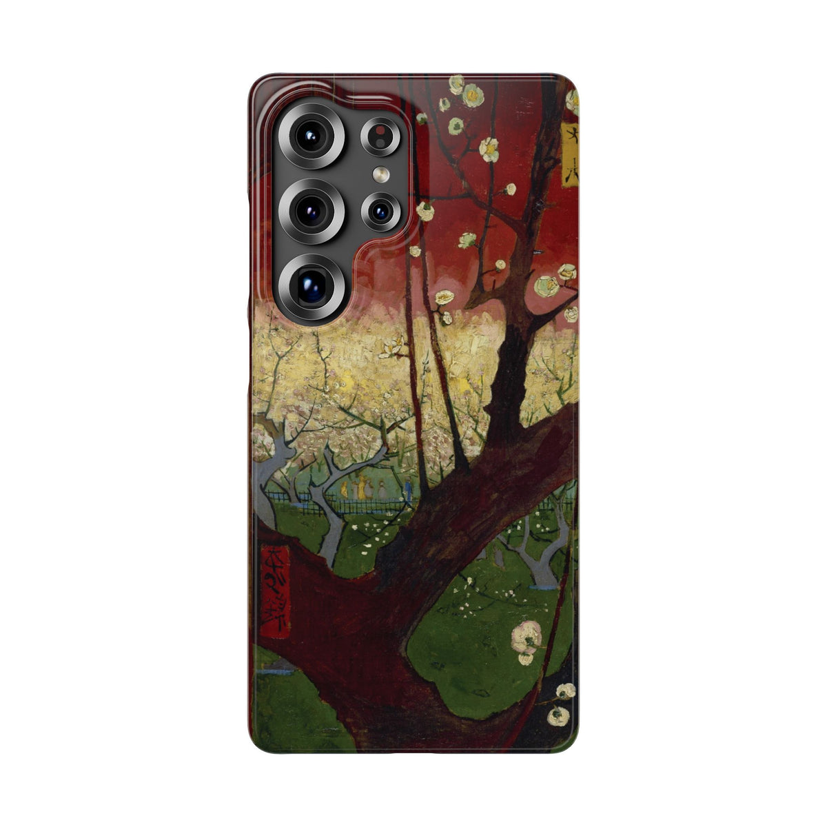 Flowering Plum Tree after Hiroshige by Vincent van Gogh - Samsung Slim Case