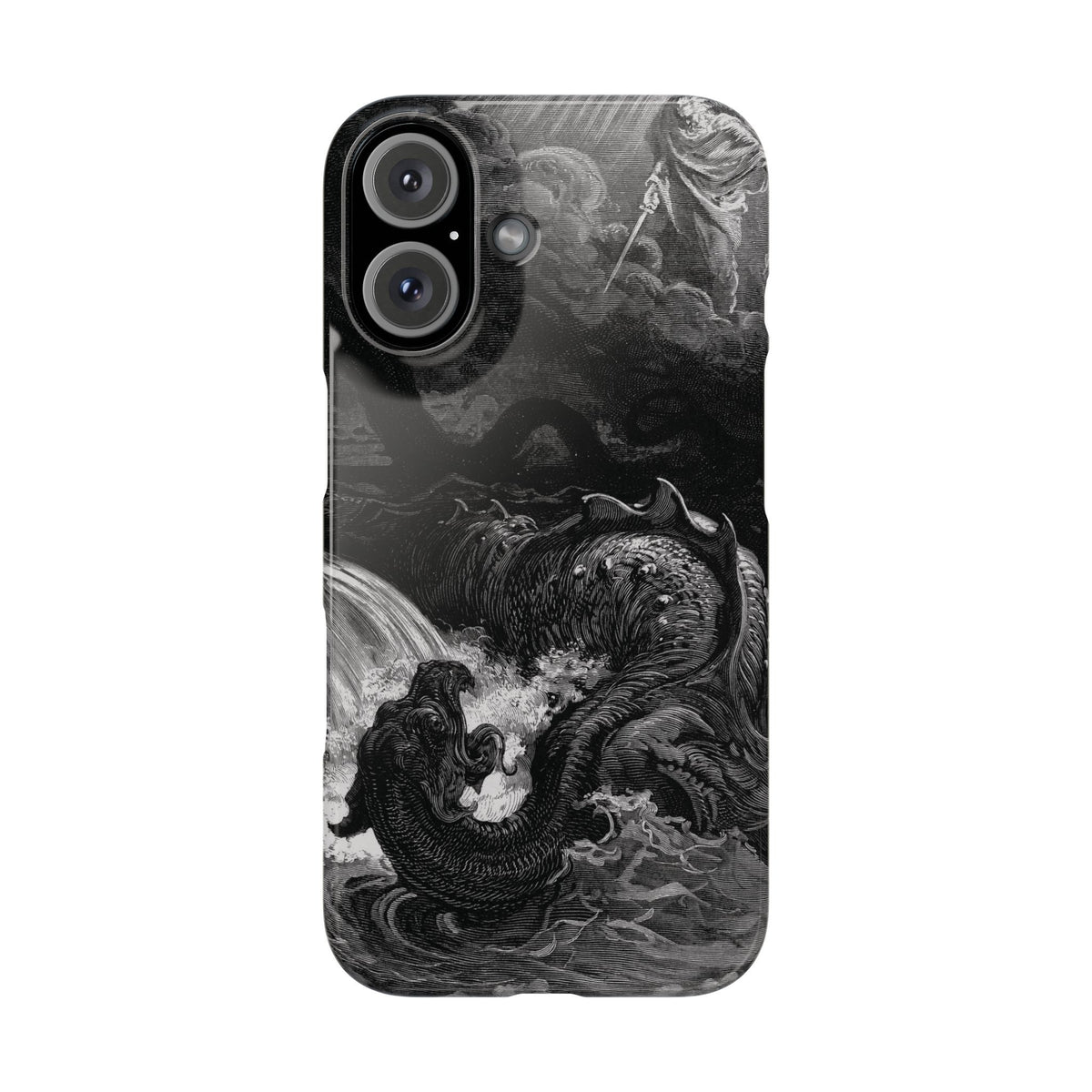 The Destruction of Leviathan by Gustave Doré - iPhone Slim Case