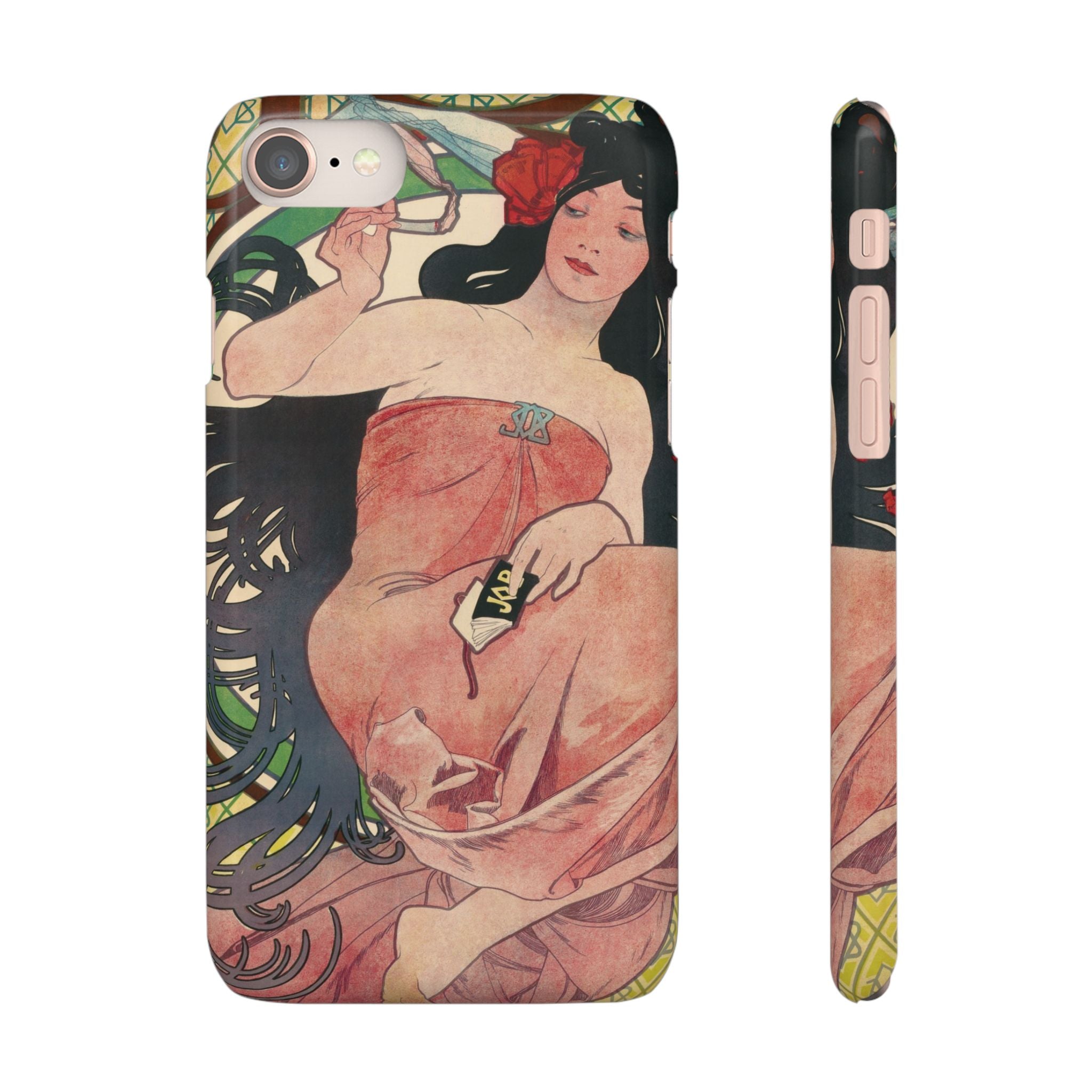 JOB by Alphonse Mucha - iPhone Slim Case