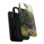 For Mushrooms by Ivan Ivanovich Shishkin - iPhone Tough Case