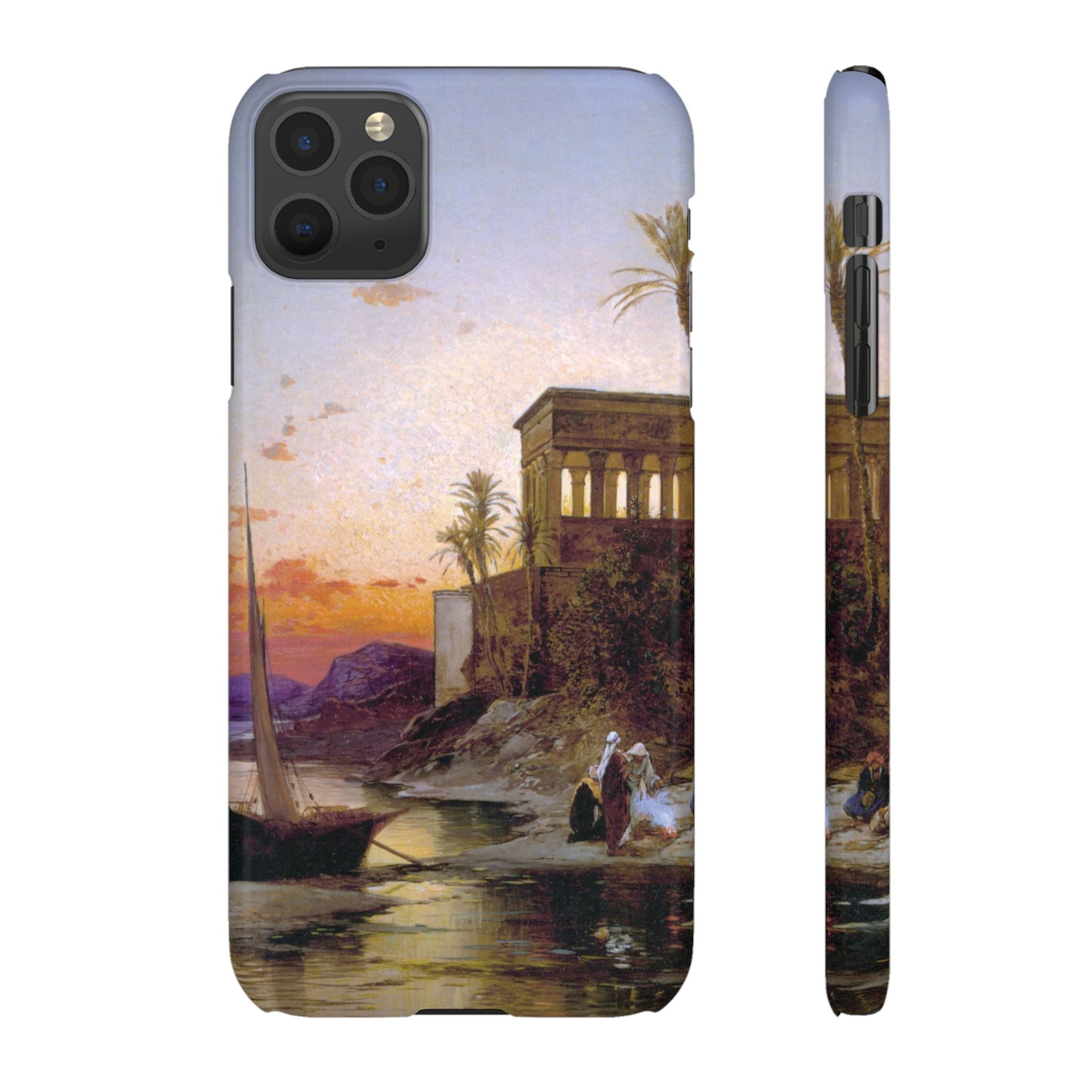 The Kiosk of Trajan by Hermann Corrodi - iPhone Slim Case