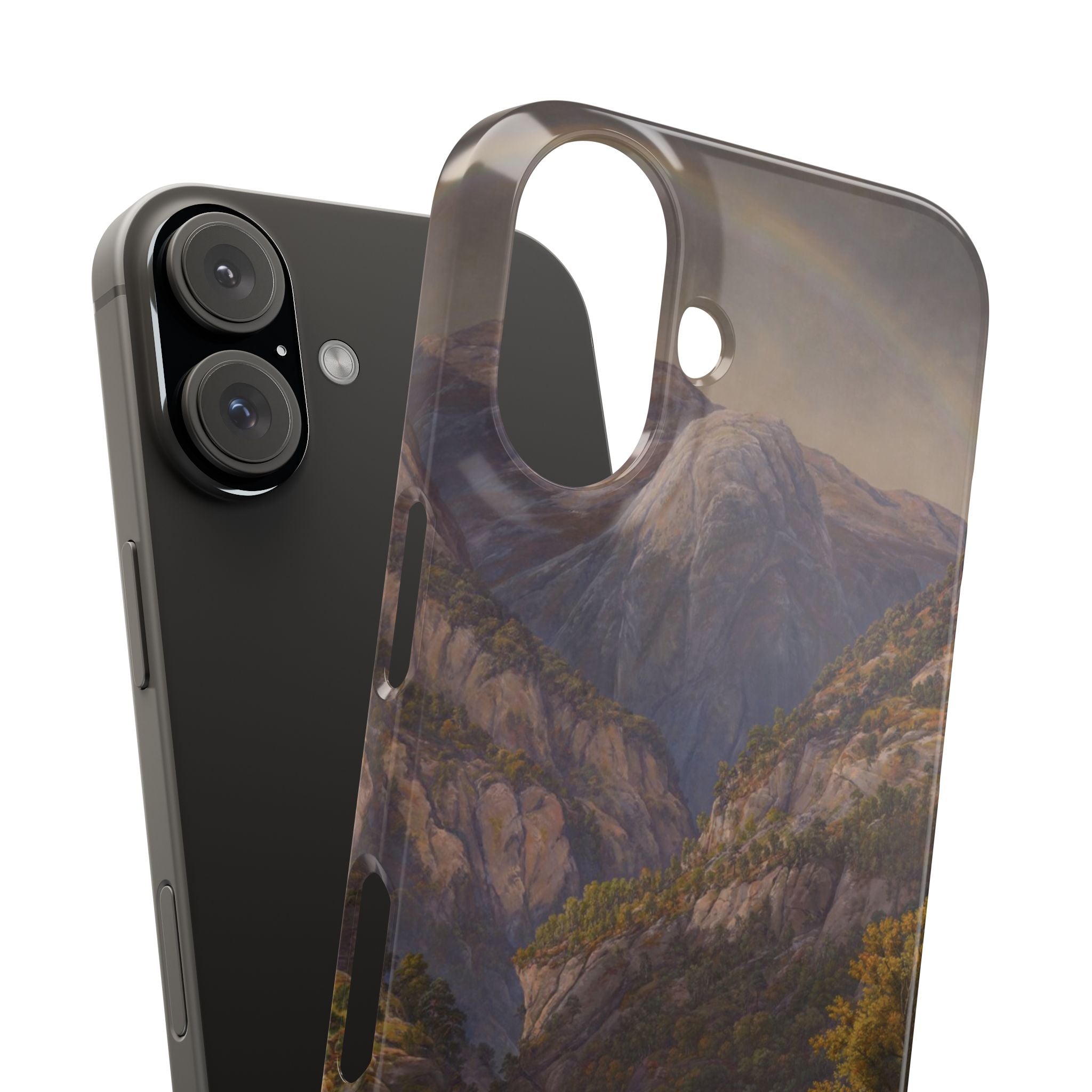 View from Stalheim by Johan Dahl - iPhone Slim Case