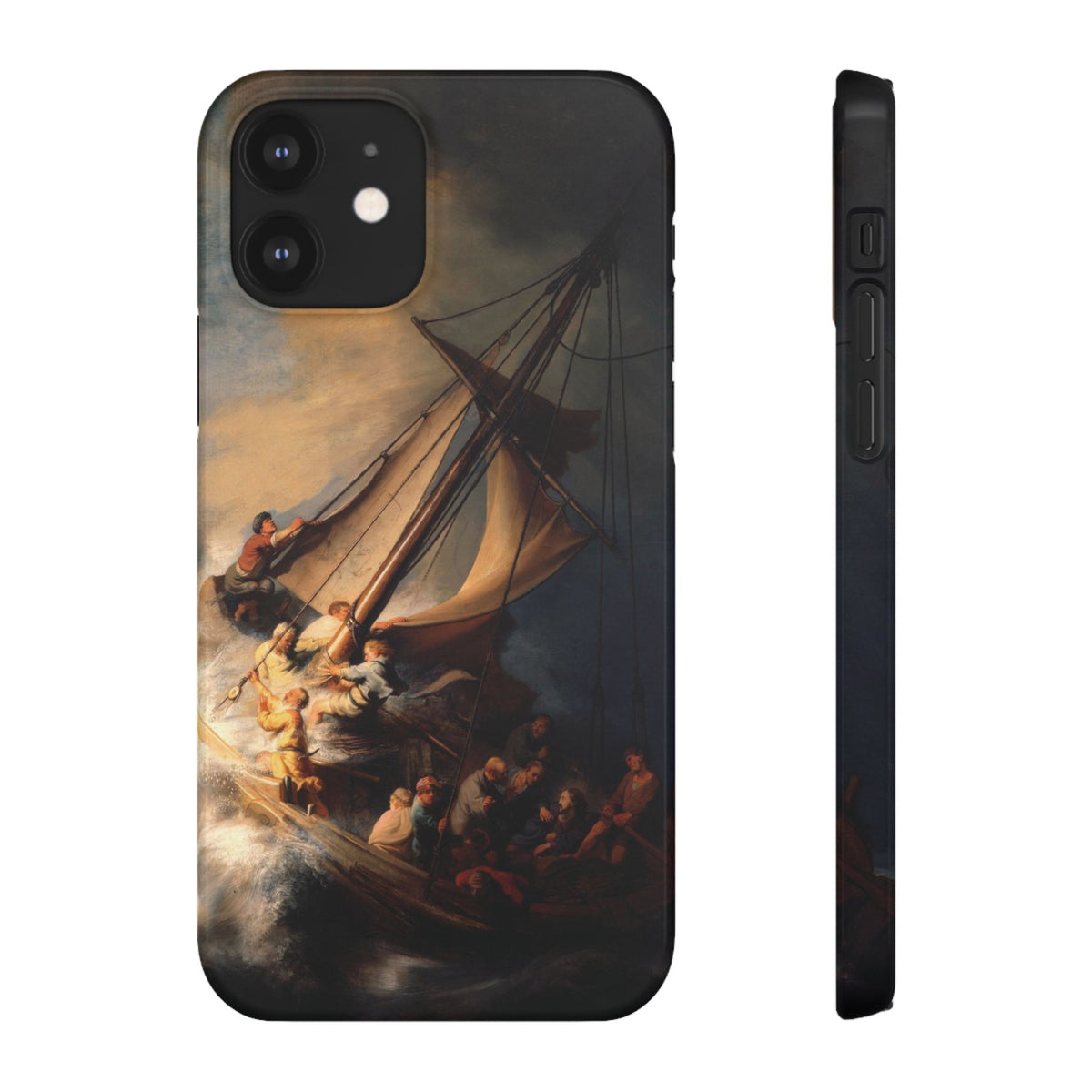 The Storm on the Sea of Galilee by Rembrandt - iPhone Slim Case