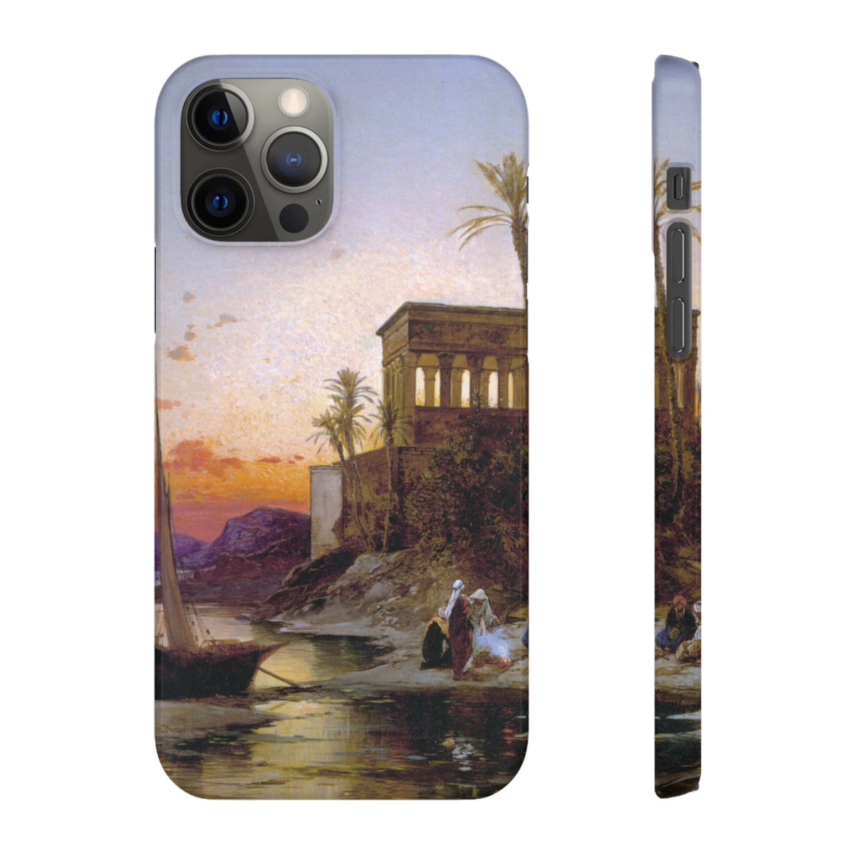 The Kiosk of Trajan by Hermann Corrodi - iPhone Slim Case