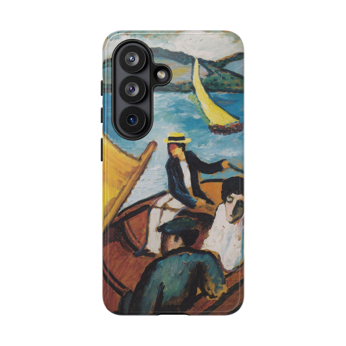 Sailing Boat on the Tegernsee by August Macke - Samsung Tough Case