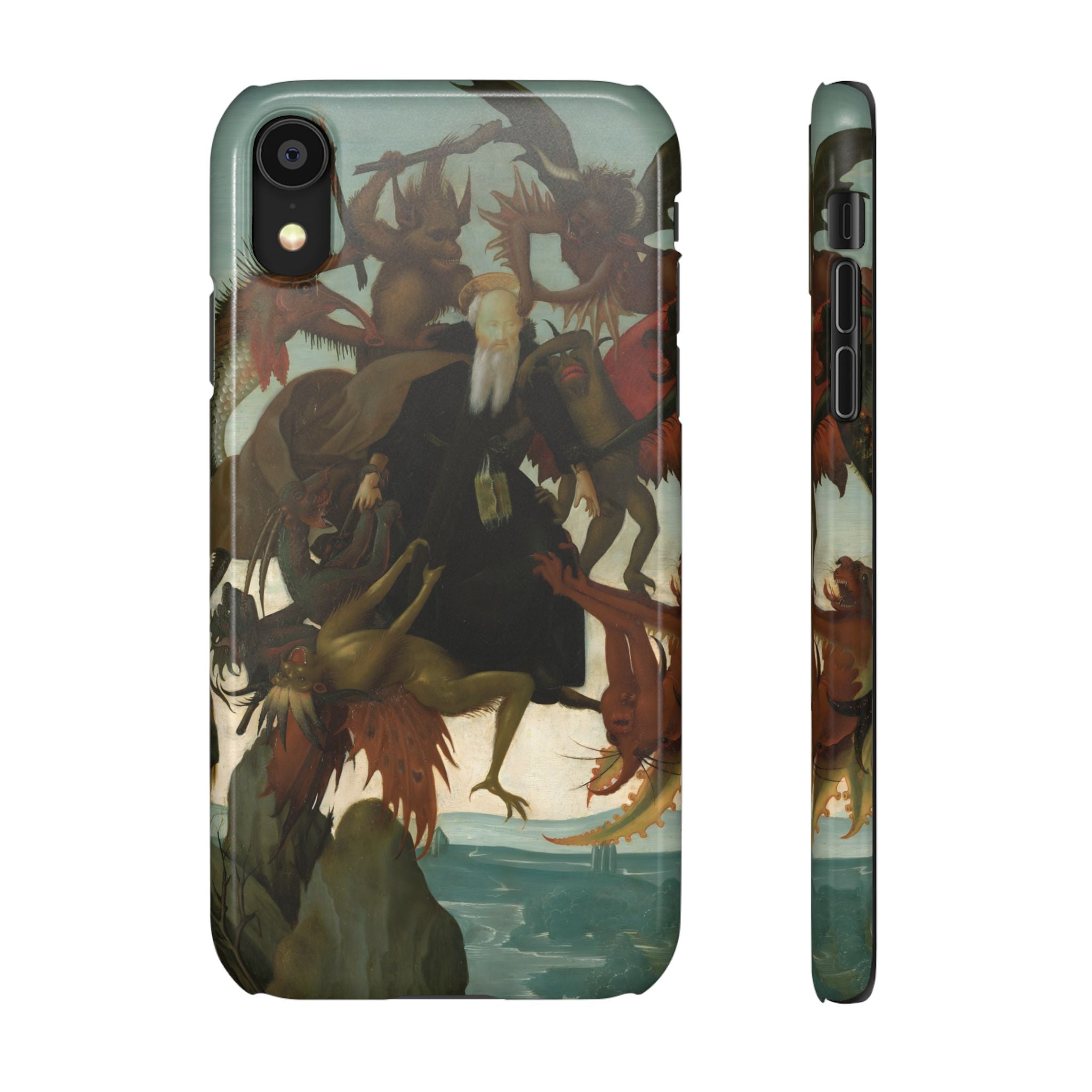The Torment of Saint Anthony by Michelangelo - iPhone Slim Case