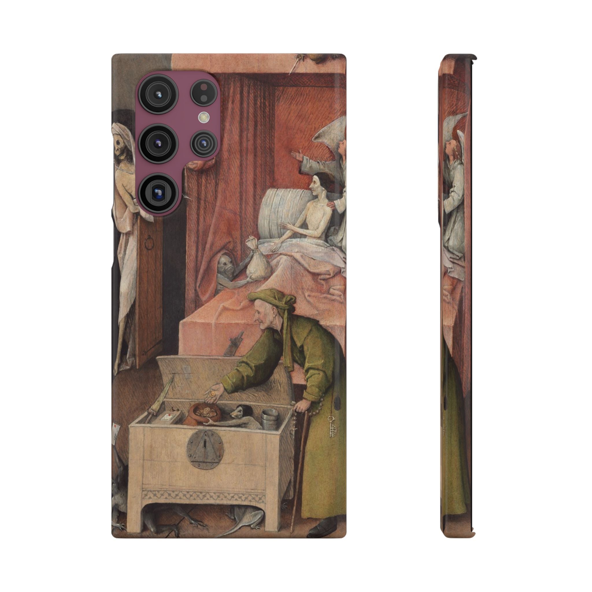 Der Tod des Geizhalses von Hieronymus Bosch – Samsung Slim Case