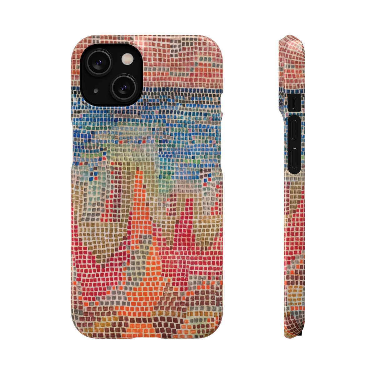Cliffs by the sea by Paul Klee - iPhone Slim Case