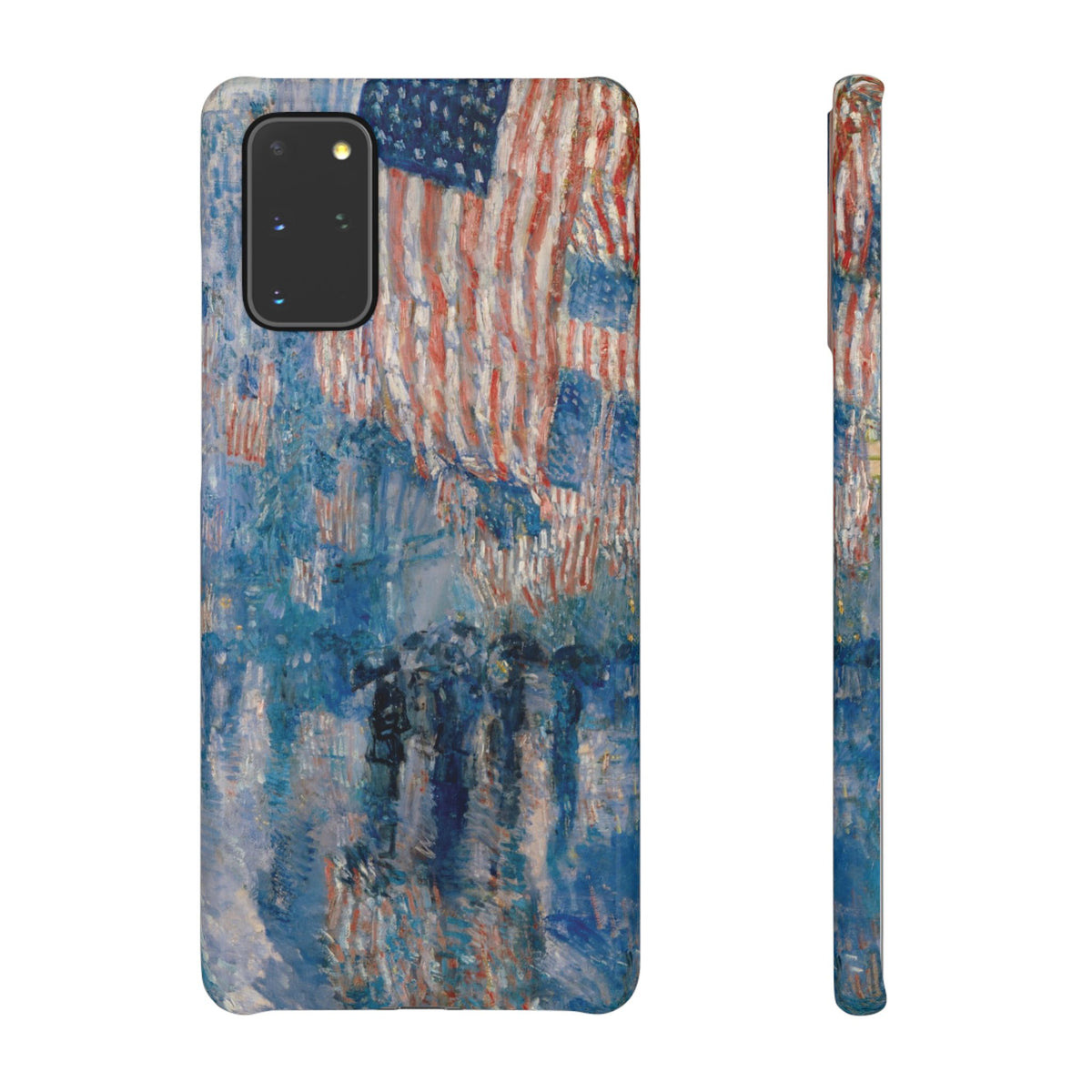 The Avenue in the Rain by Childe Hassam - Samsung Slim Case