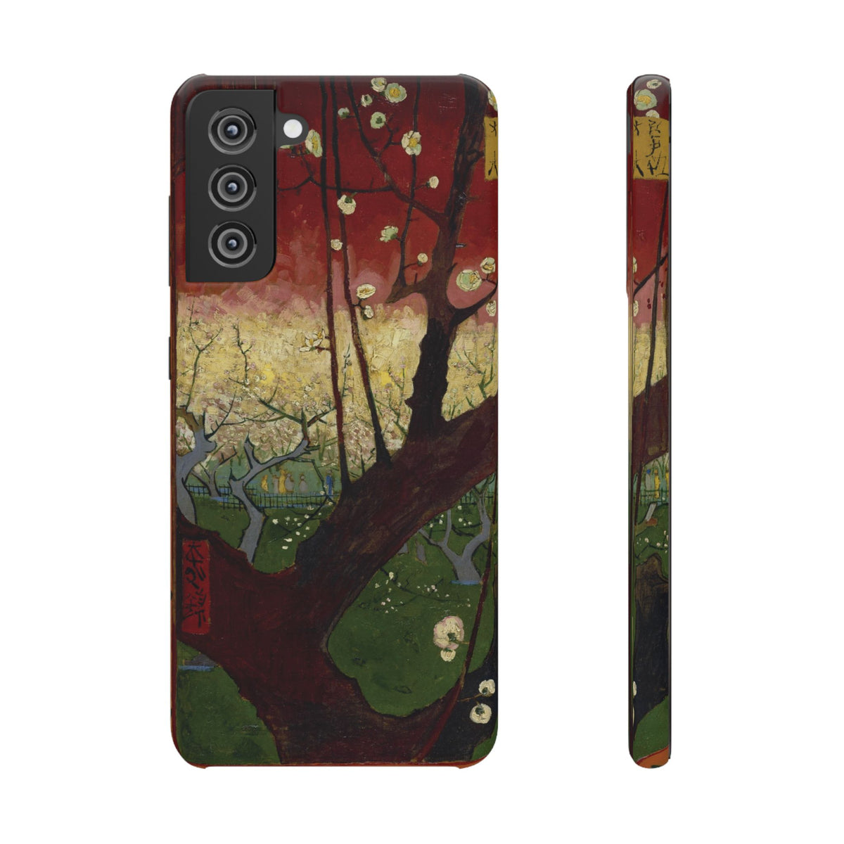 Flowering Plum Tree after Hiroshige by Vincent van Gogh - Samsung Slim Case