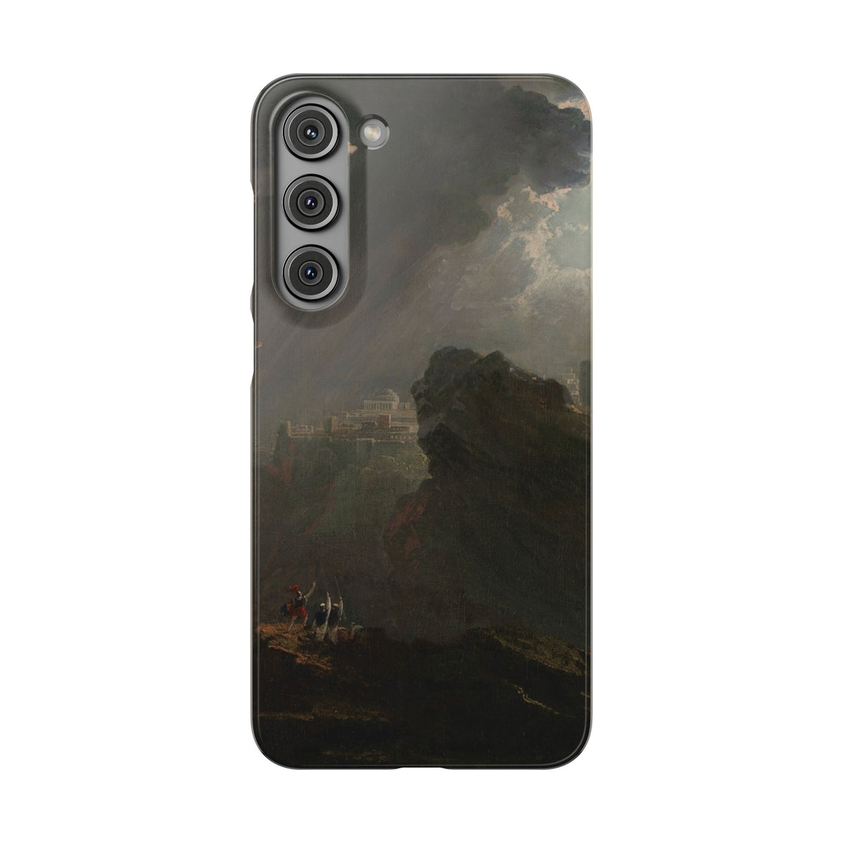 Josua befiehlt der Sonne, stillzustehen von John Martin – Samsung Slim Case