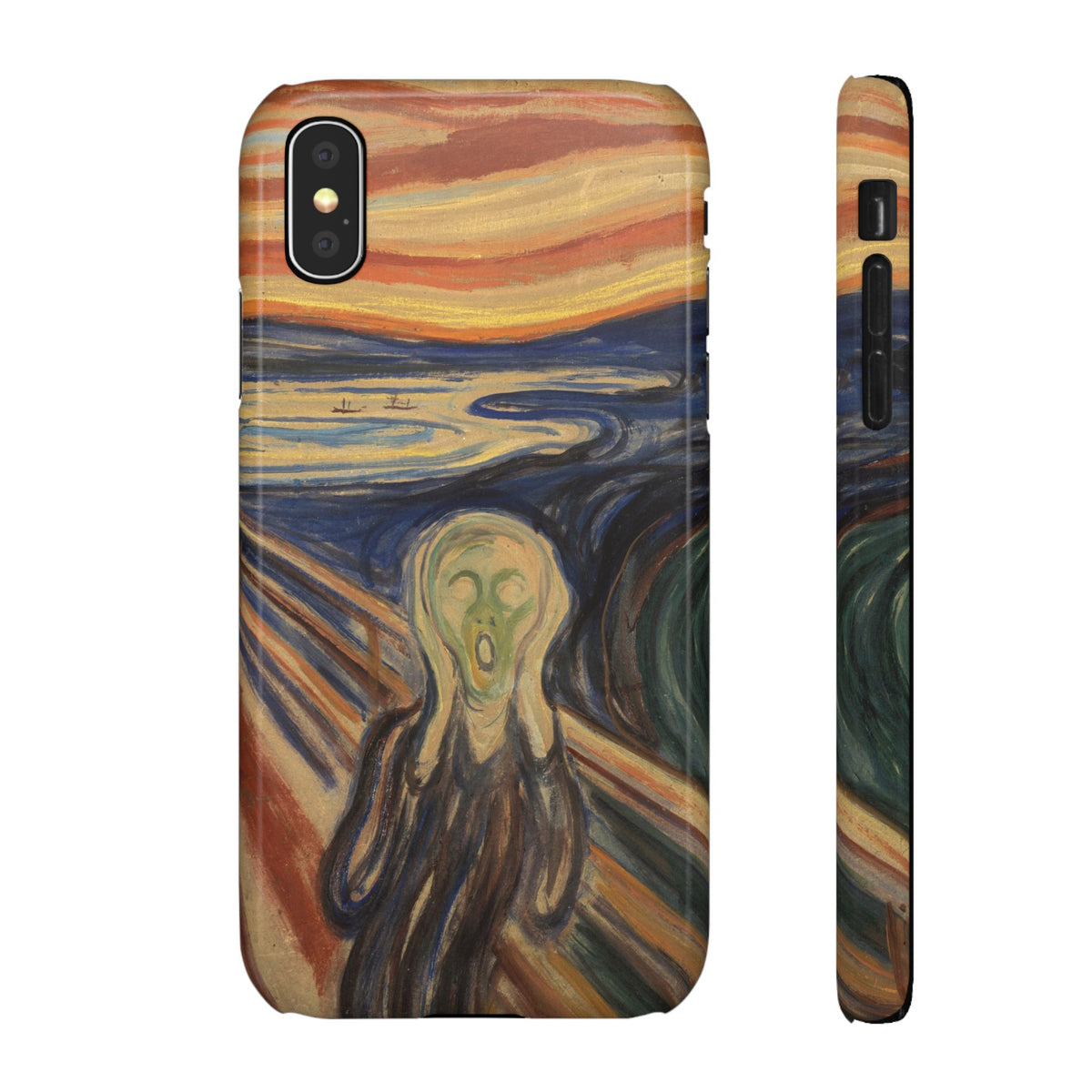 The scream by Edvard Munch - iPhone Slim Case