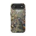 The Rue Montorgueil in Paris by Claude Monet - iPhone Tough Case