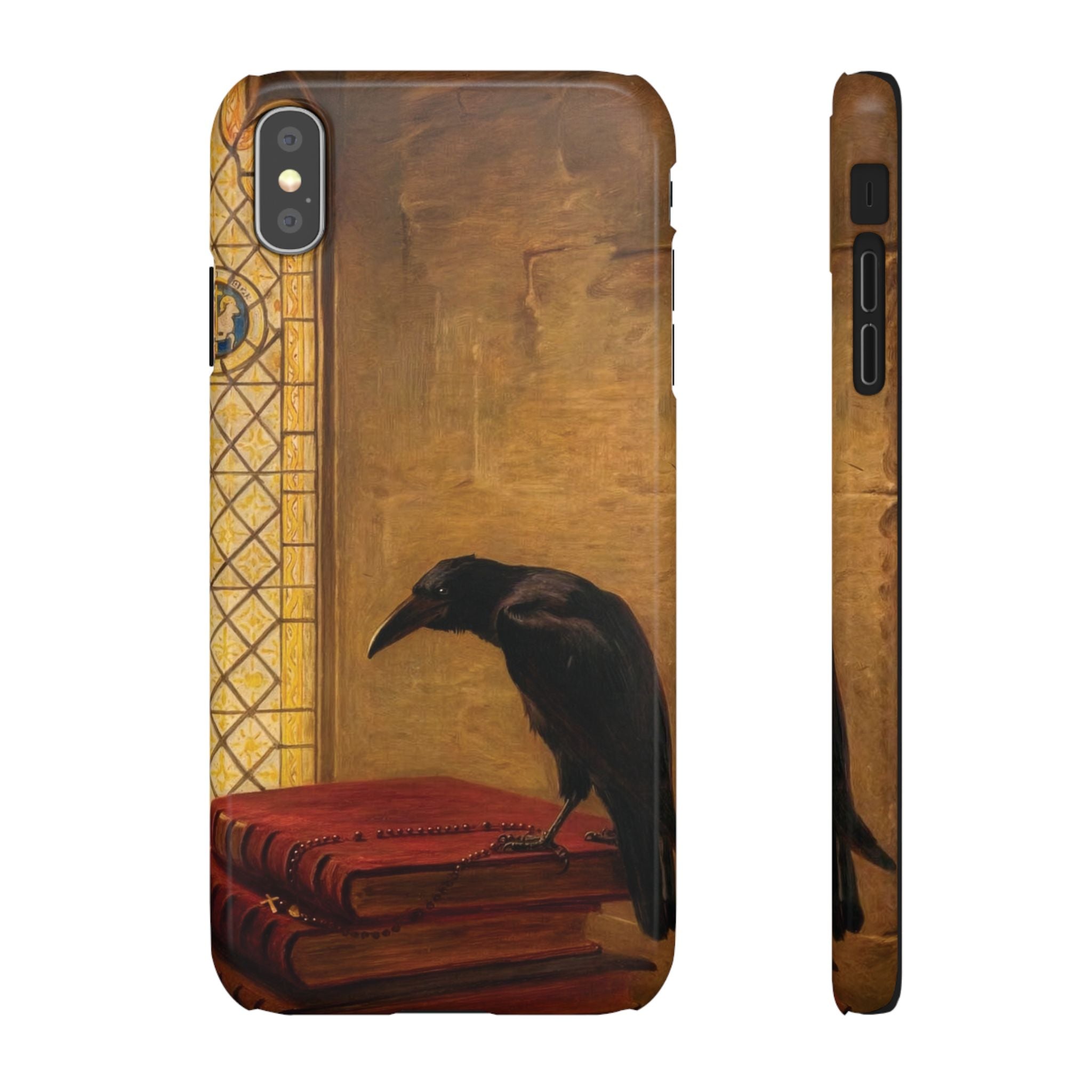 A Saint, from Jackdaw of Rheims by Briton Riviere - iPhone Slim Case