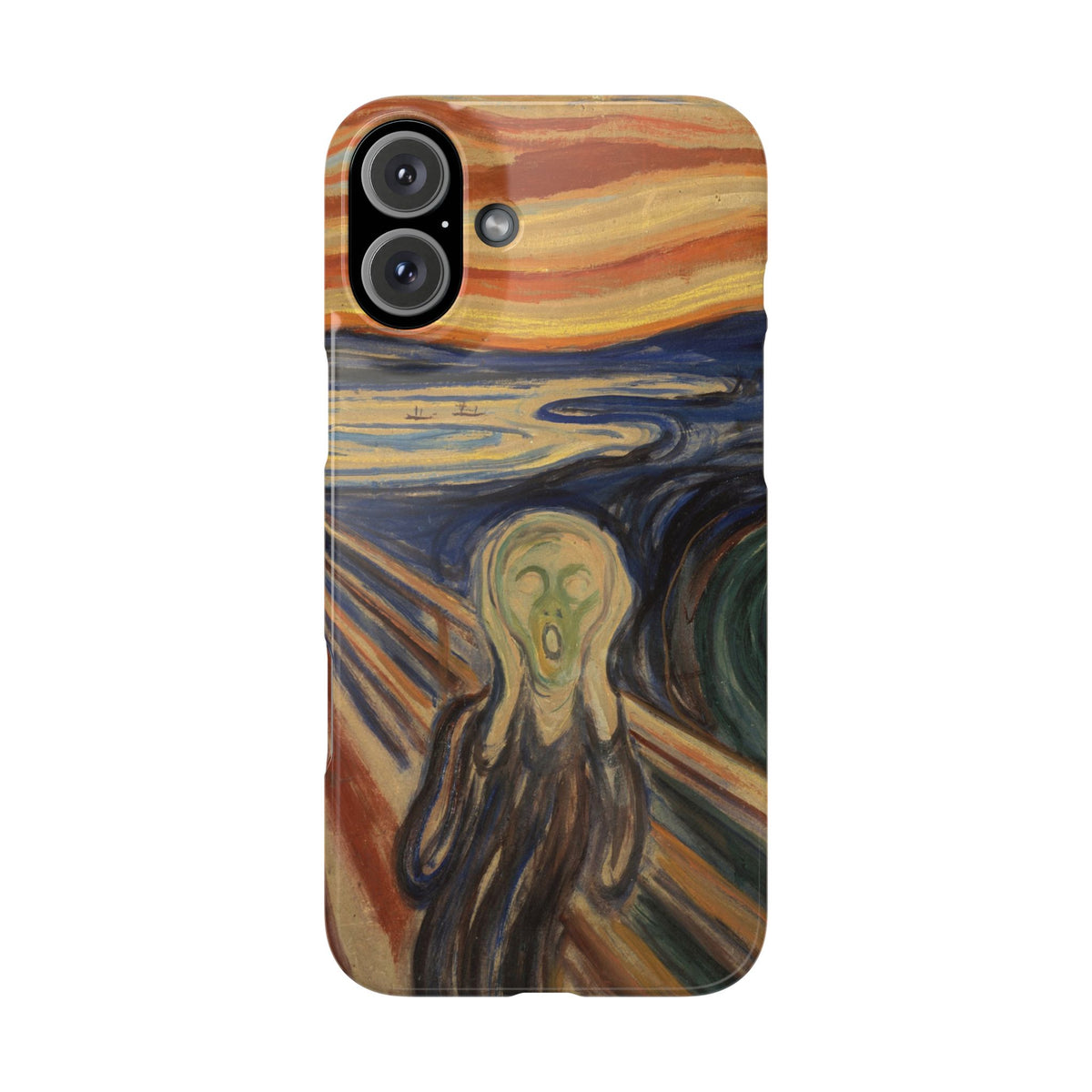 The scream by Edvard Munch - iPhone Slim Case