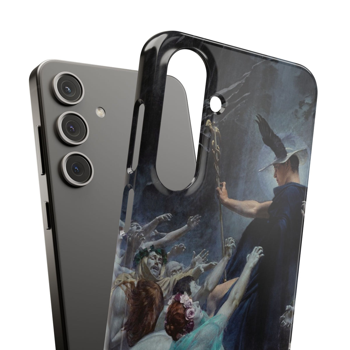 The Souls of Acheron von Adolf Hiremy-Hirschl - Samsung Slim Case