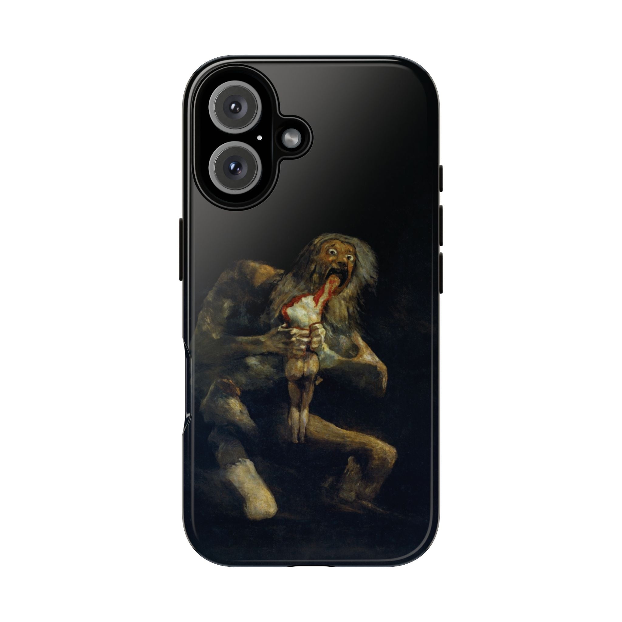 Saturn Devouring His Son by Goya - iPhone Tough Case
