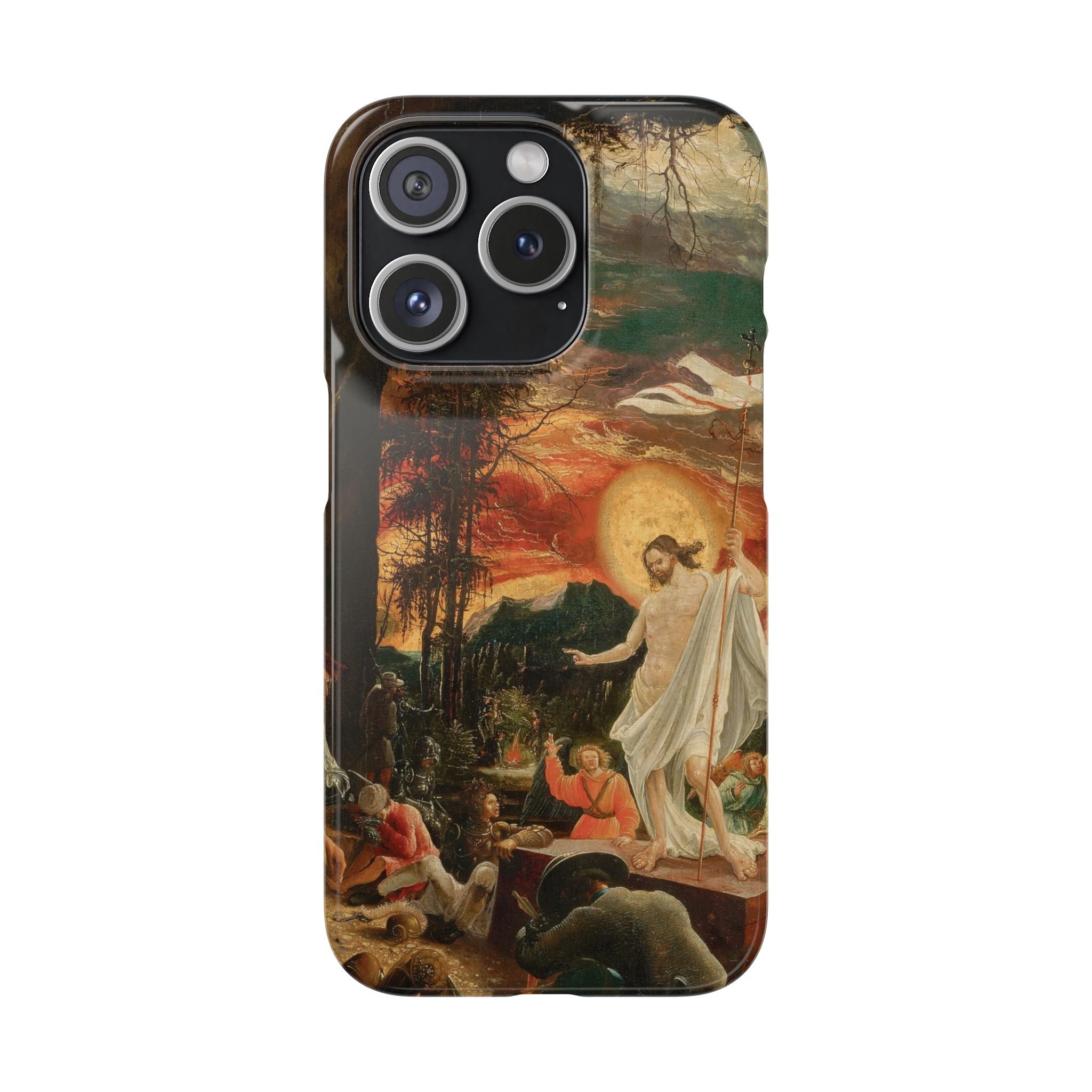 Resurrection of Christ by Albrecht Altdorfer - iPhone Slim Case