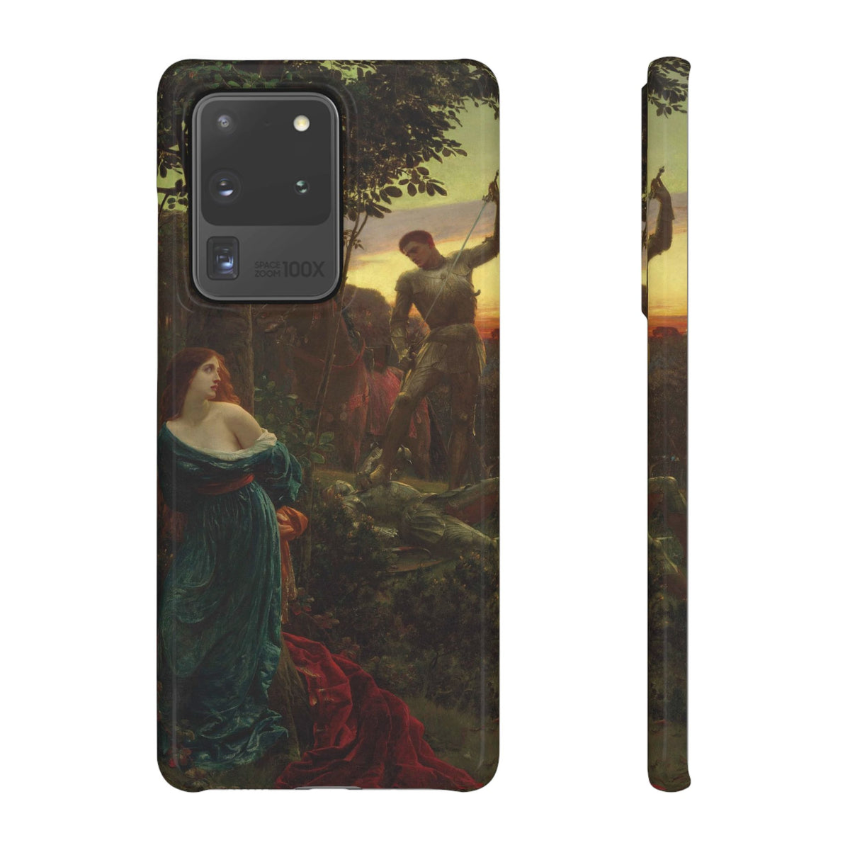 Chivalry by Frank Dicksee - Samsung Slim Case