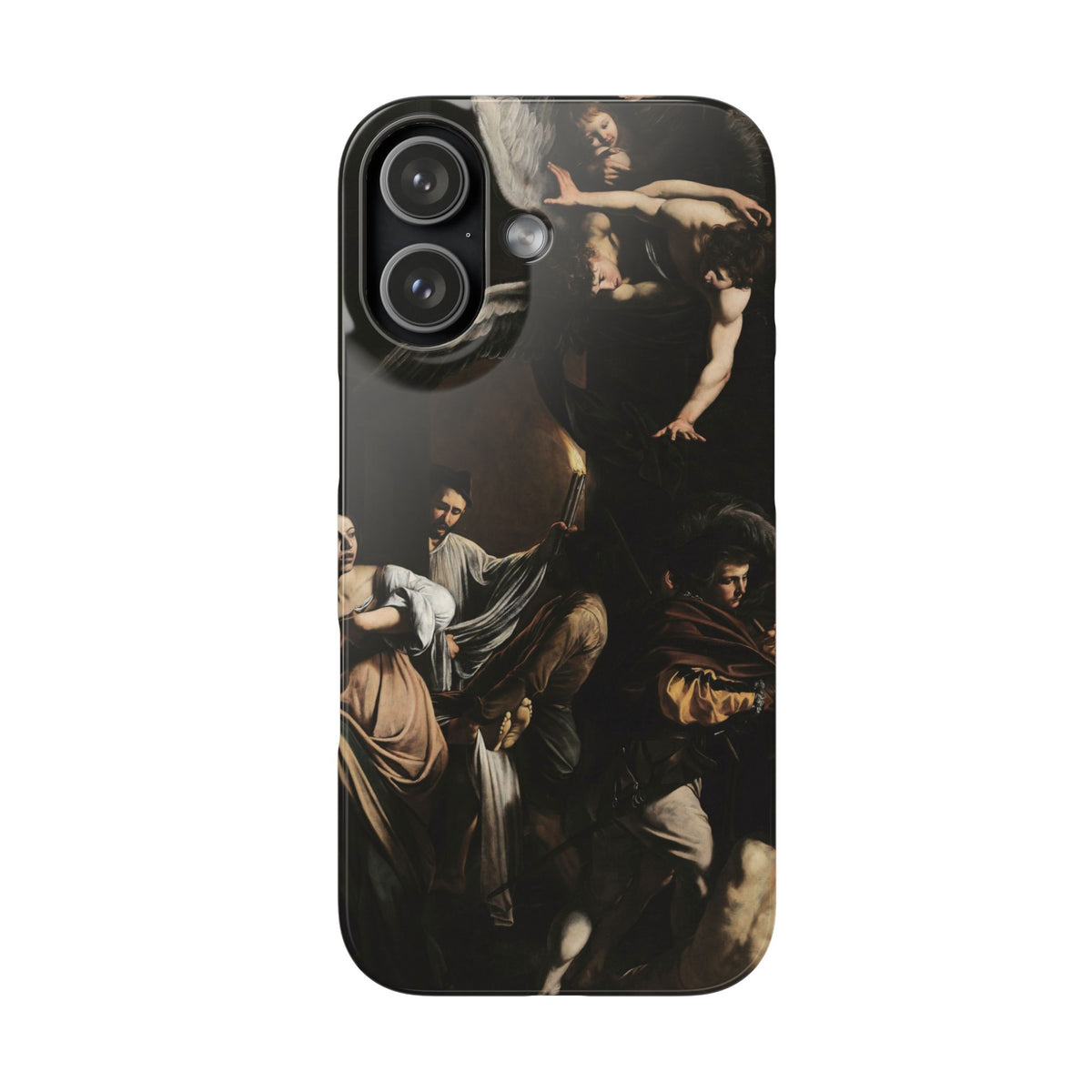The Seven Works of Mercy by Caravaggio - iPhone Slim Case