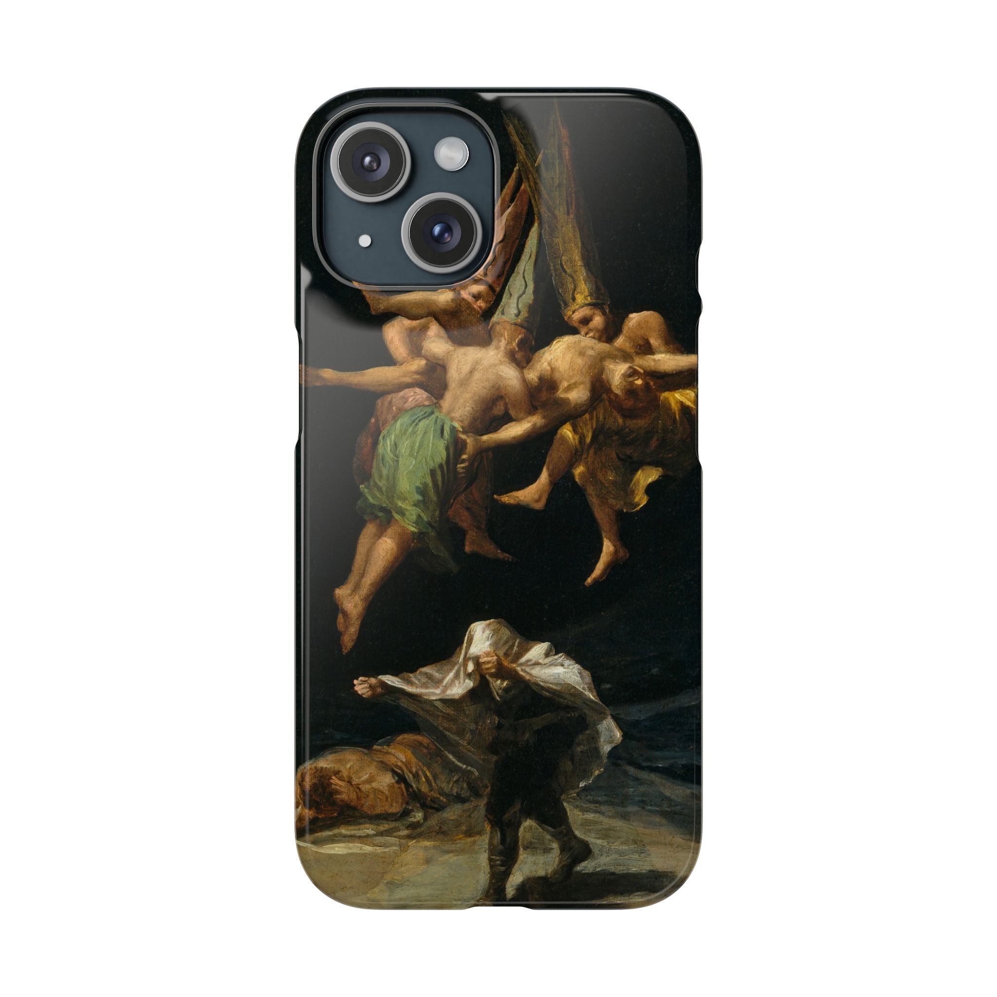 Witches’ Flight by Francisco de Goya - iPhone Slim Case