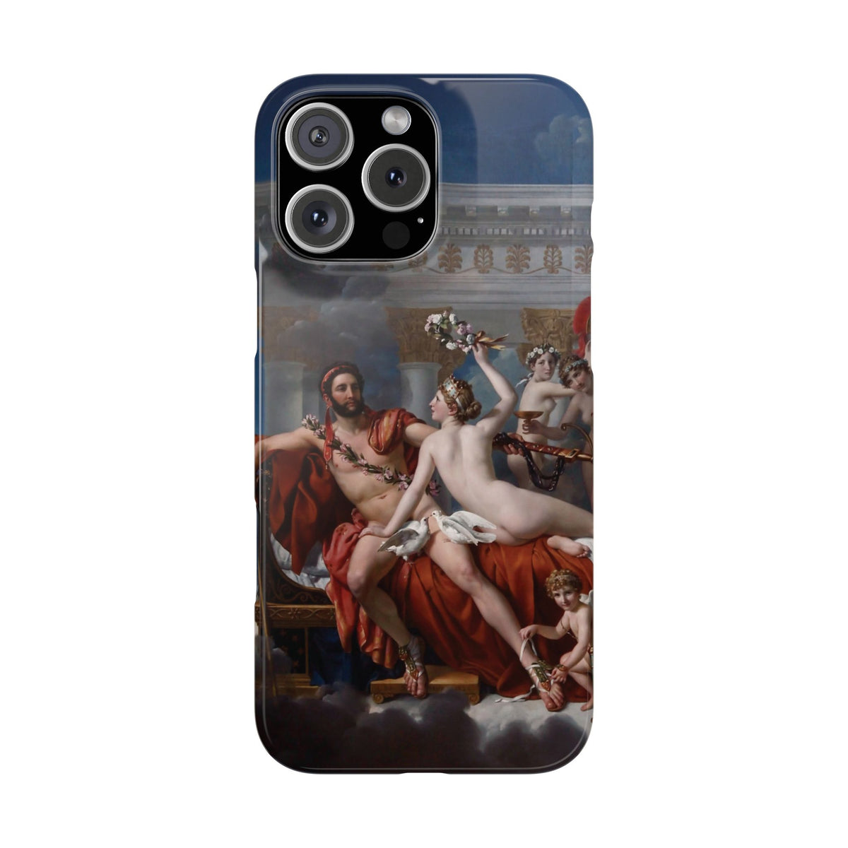 The Death of Marat by Jacques-Louis David - iPhone Slim Case