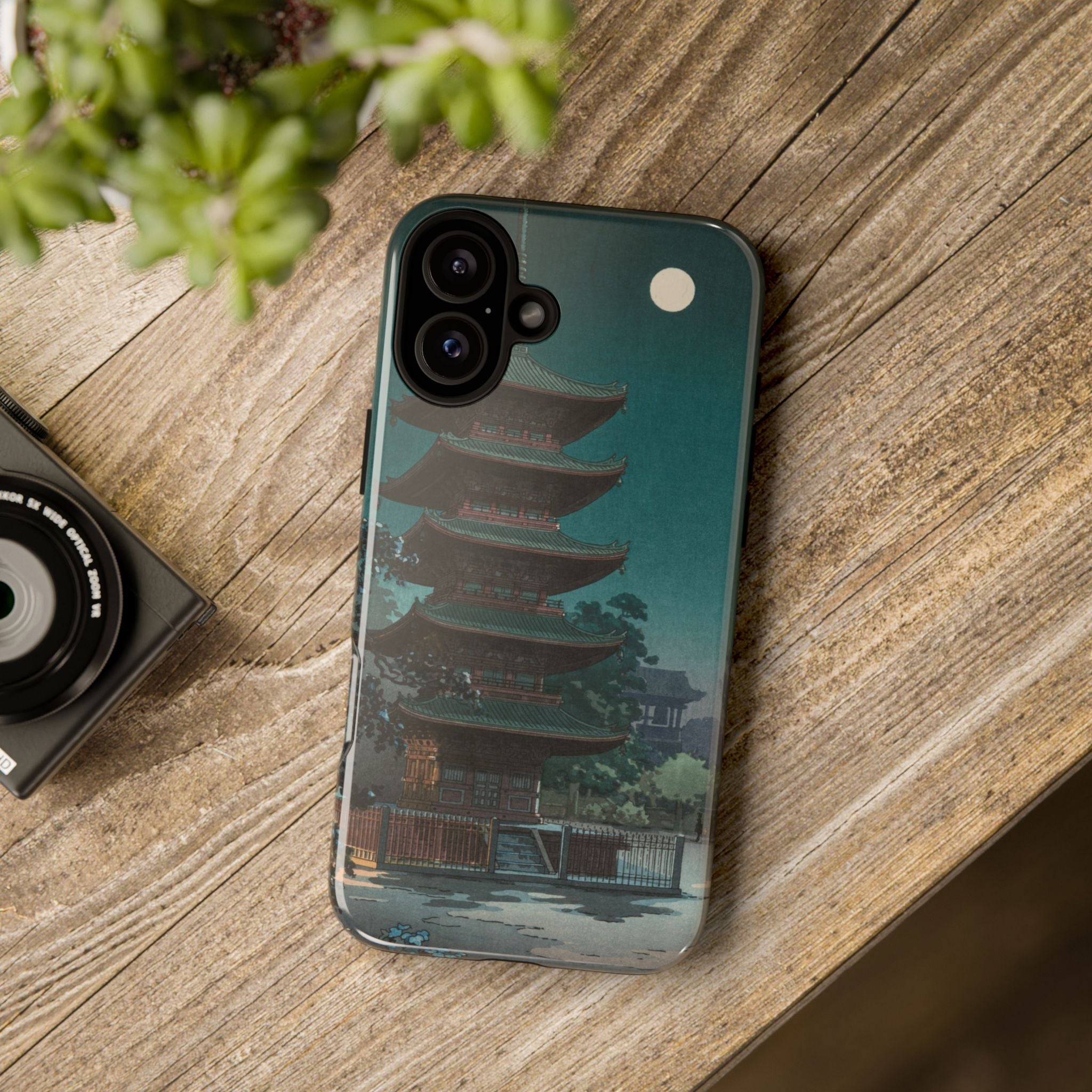 Tsuchiya Koitsu – Tempio di Kinryuzan ad Asakusa – Cover Resistente per iPhone