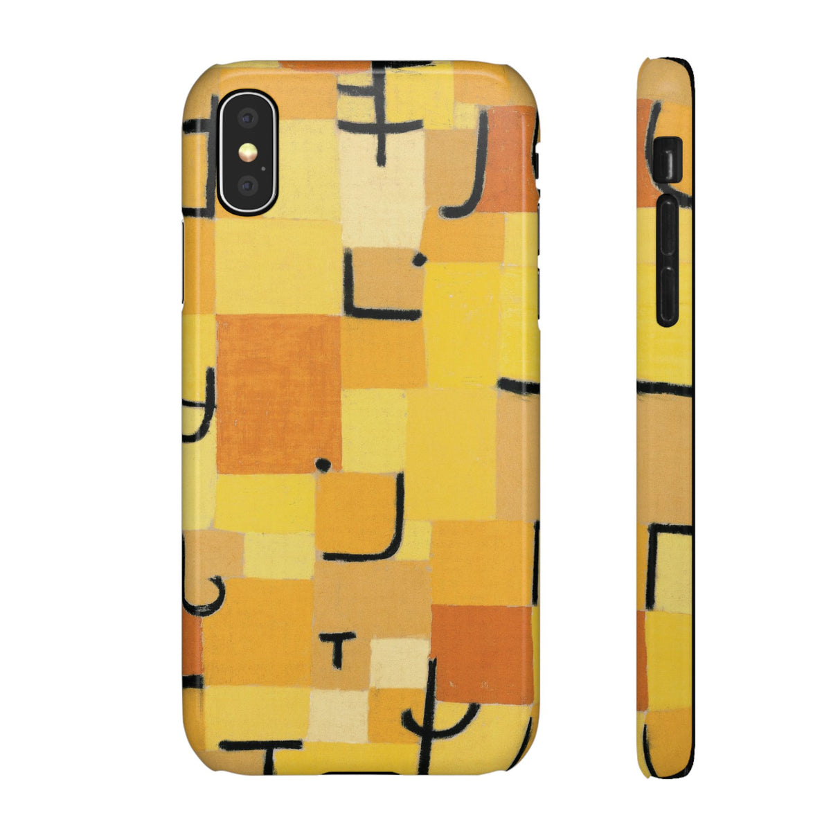 Signs in Yellow by Paul Klee - iPhone Slim Case