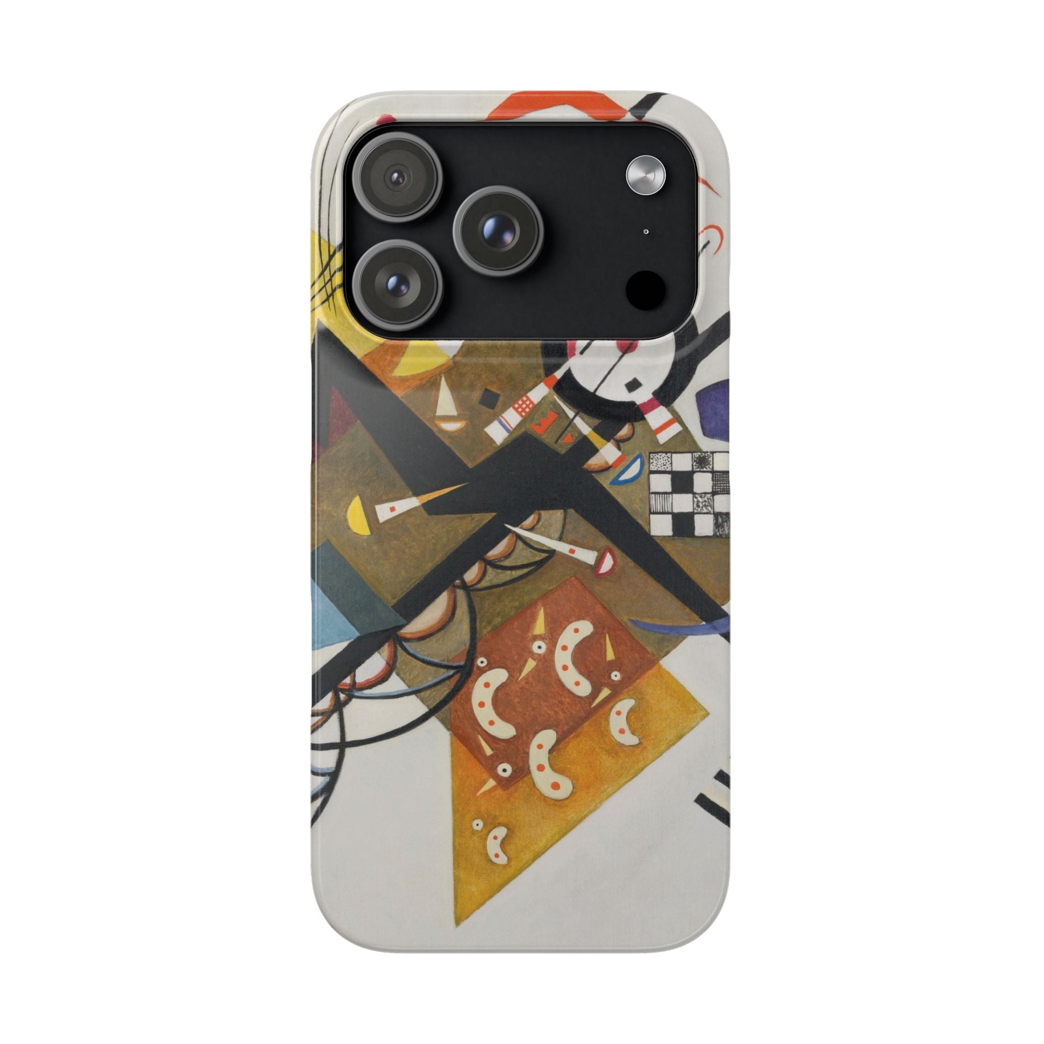 On White II by Vasily Kandinsky - iPhone Slim Case