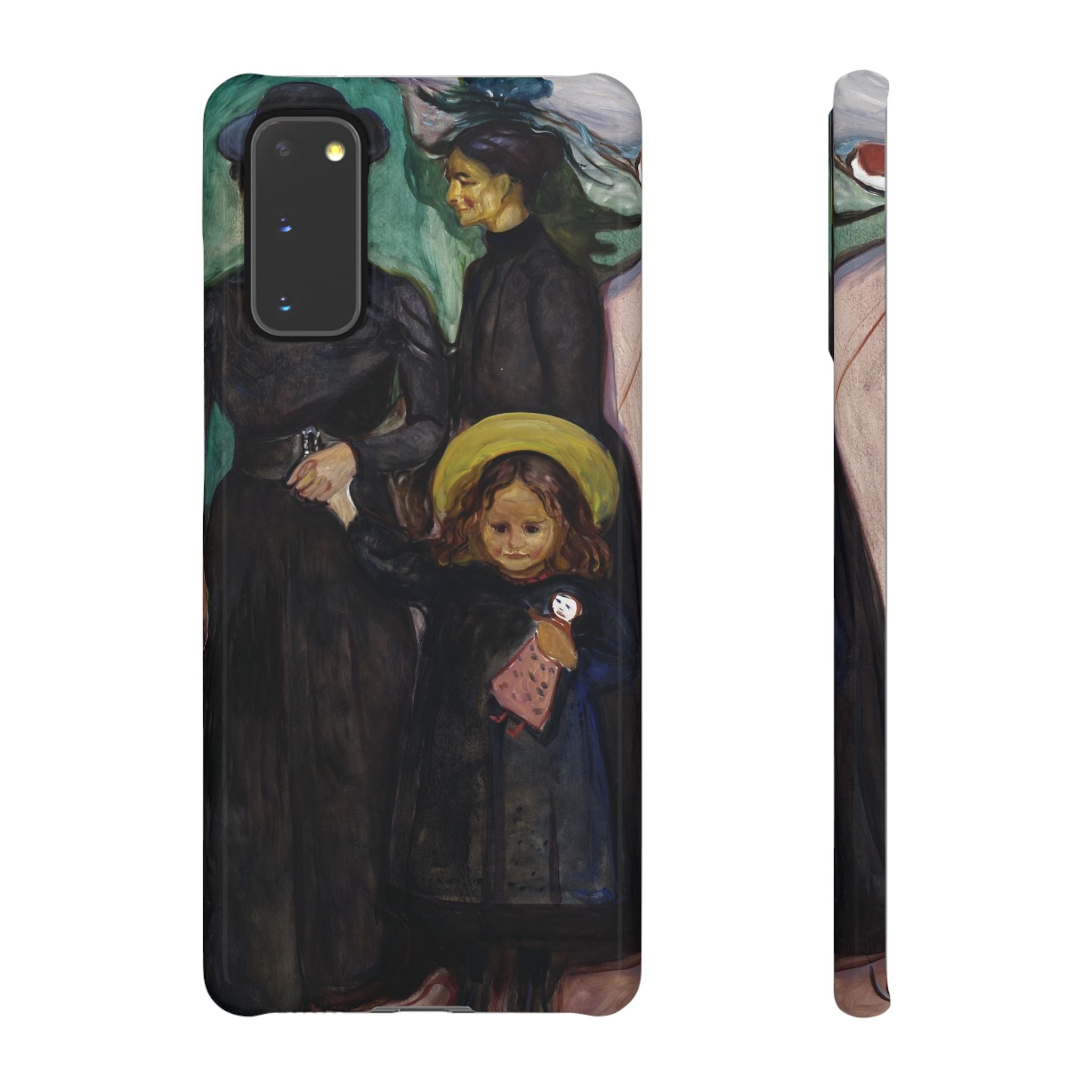 The Family by Edvard Munch - Samsung Slim Case