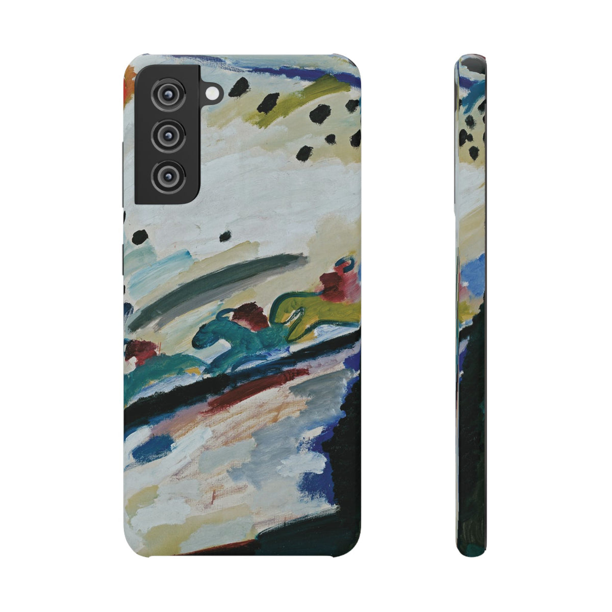 Romantic Landscape by Vasily Kandinsky - Samsung Slim Case