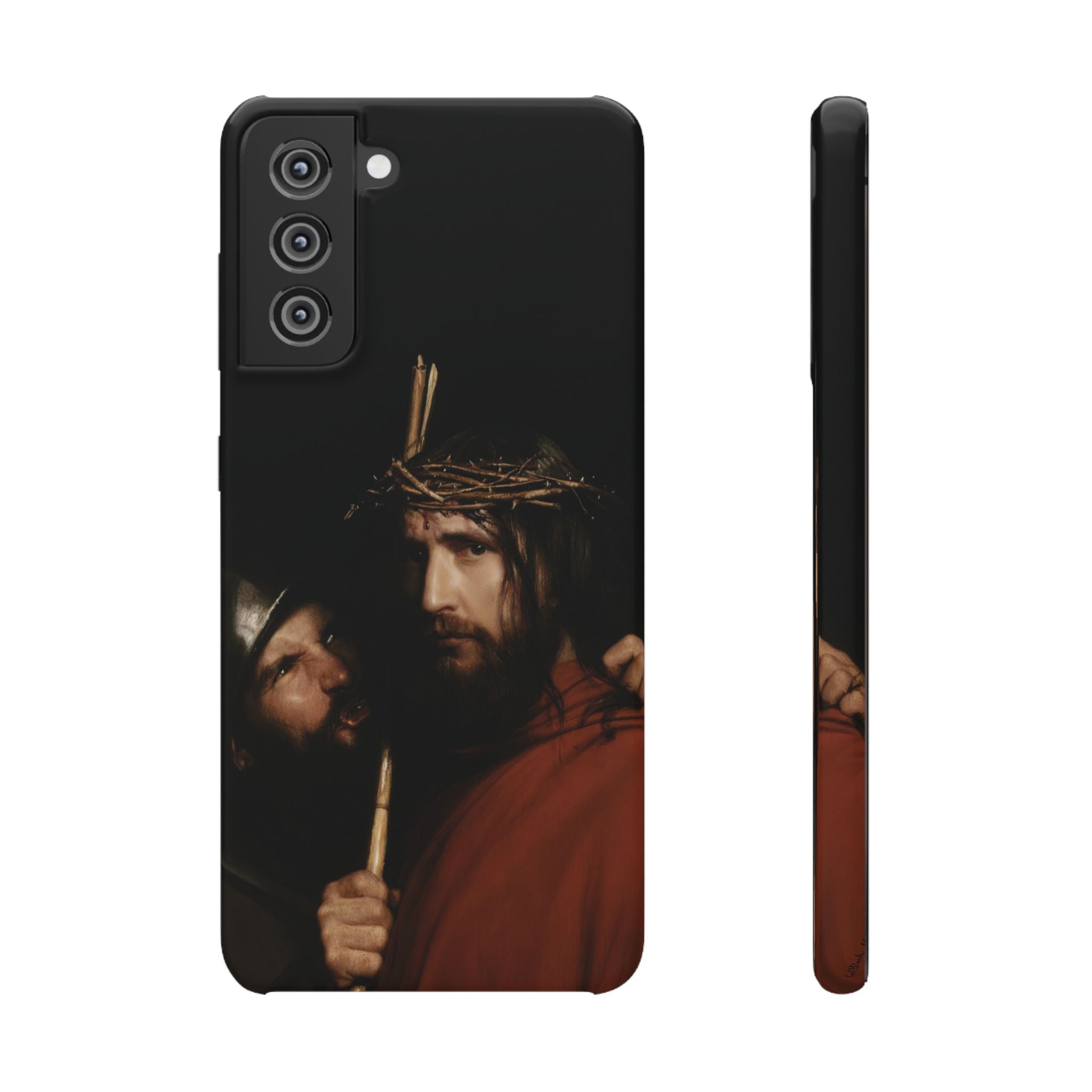 The Mocking of Christ by Carl Bloch - Samsung Slim Case