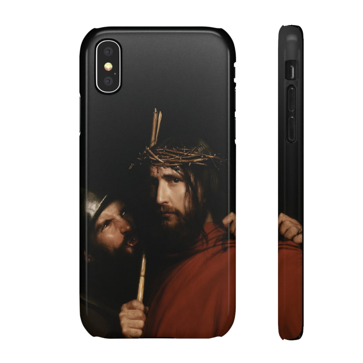 The Mocking of Christ by Carl Bloch - iPhone Slim Case