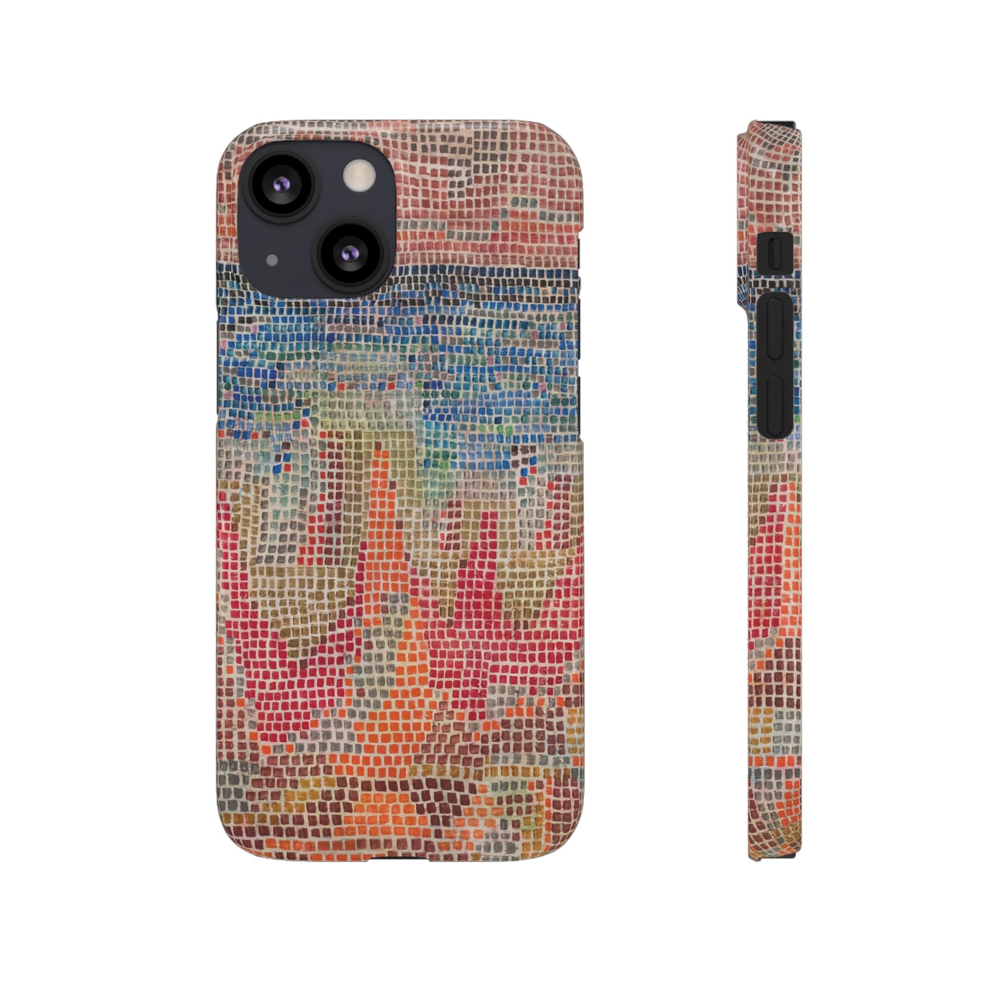Cliffs by the sea by Paul Klee - iPhone Slim Case