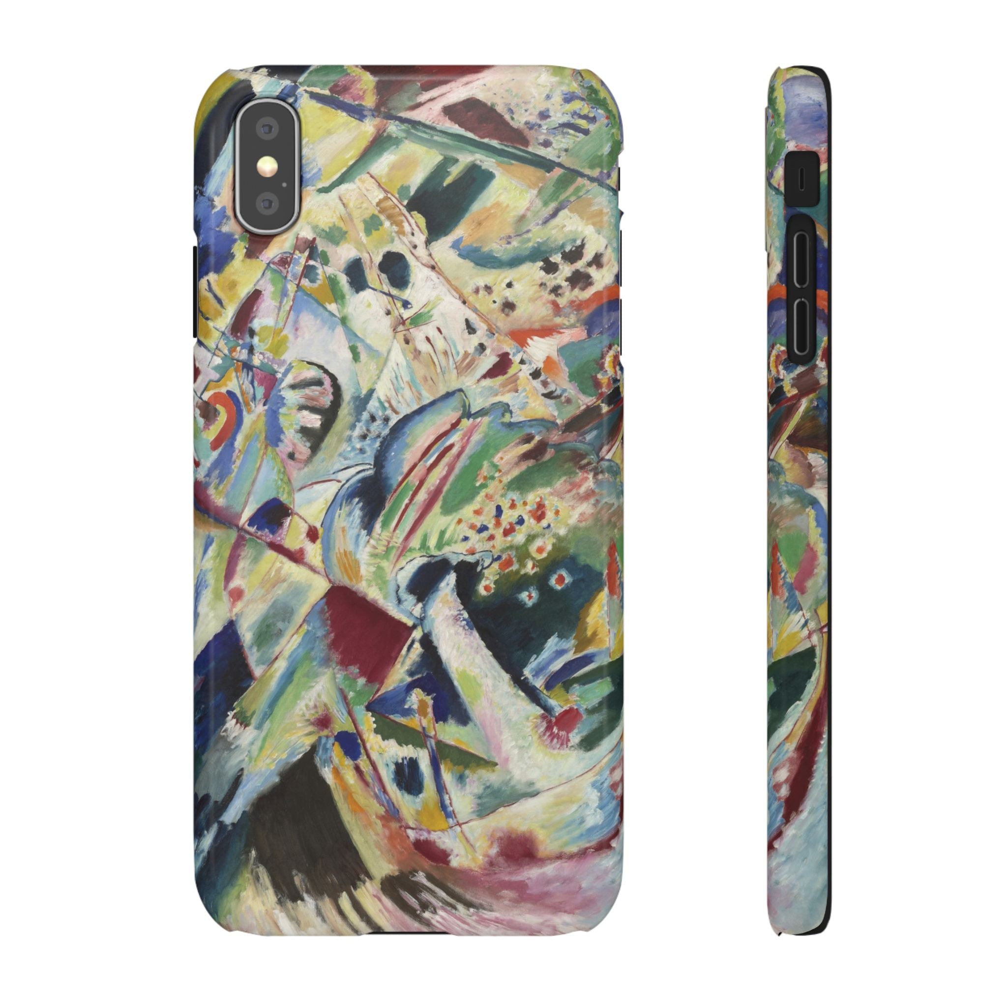 Panel for Edwin R. Campbell No. 4 by Vasily Kandinsky - iPhone Slim Case