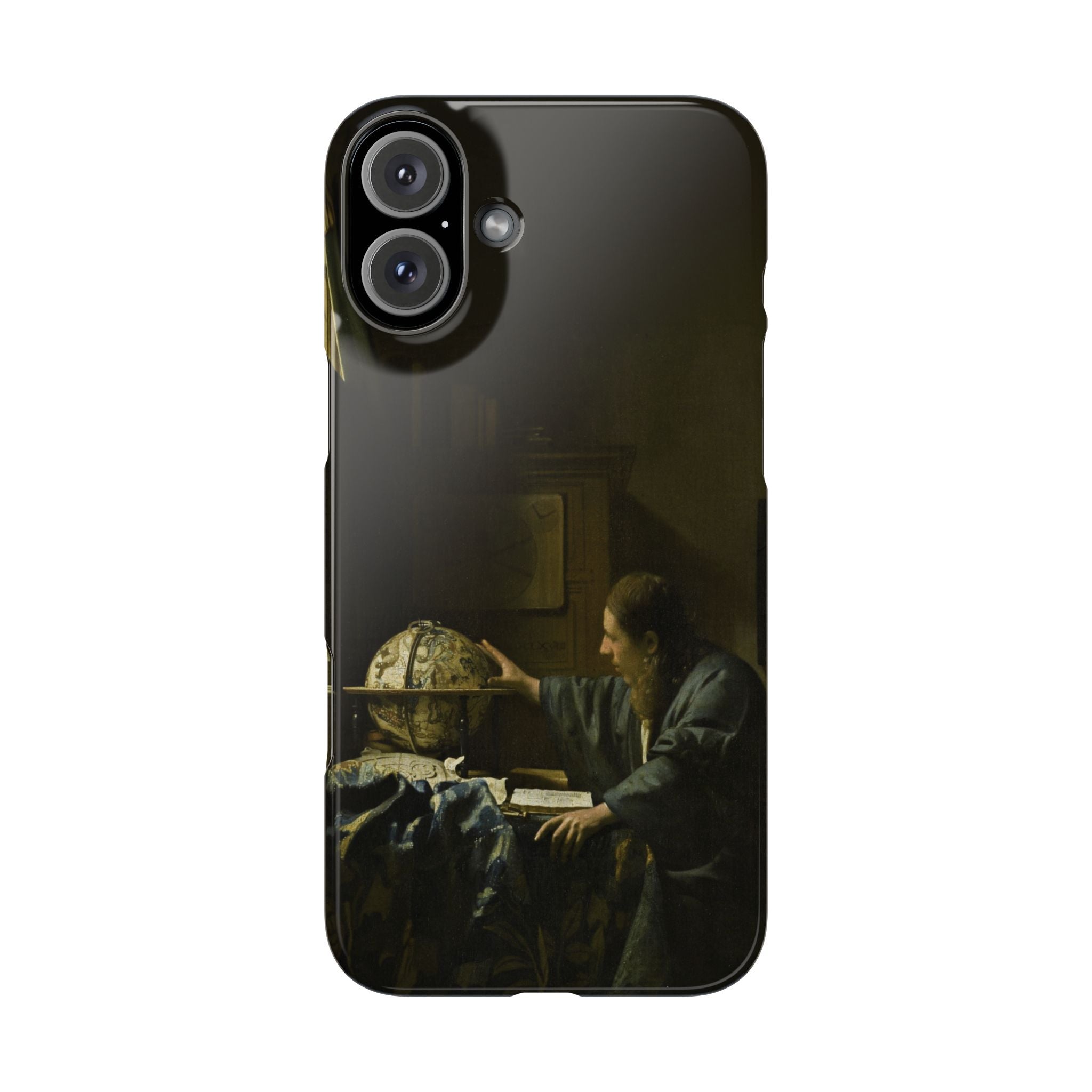 The Astronomer by Johannes Vermeer - iPhone Slim Case