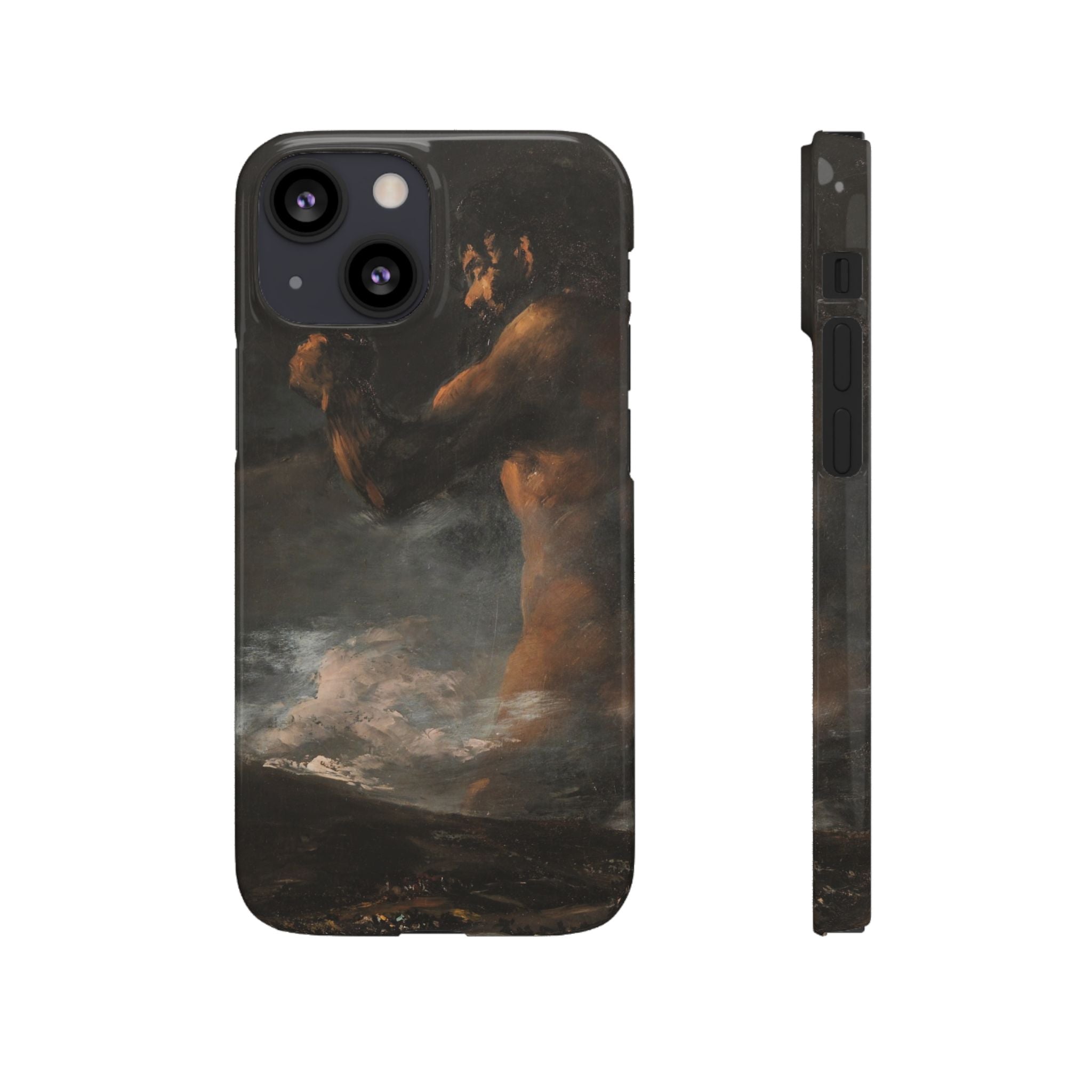 The Colossus by Francisco de Goya - iPhone Slim Case