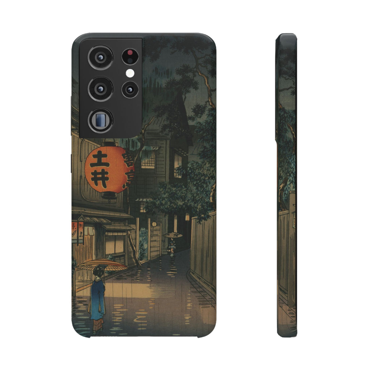 Evening at Ushigome by Tsuchiya Koitsu - Samsung Slim Case