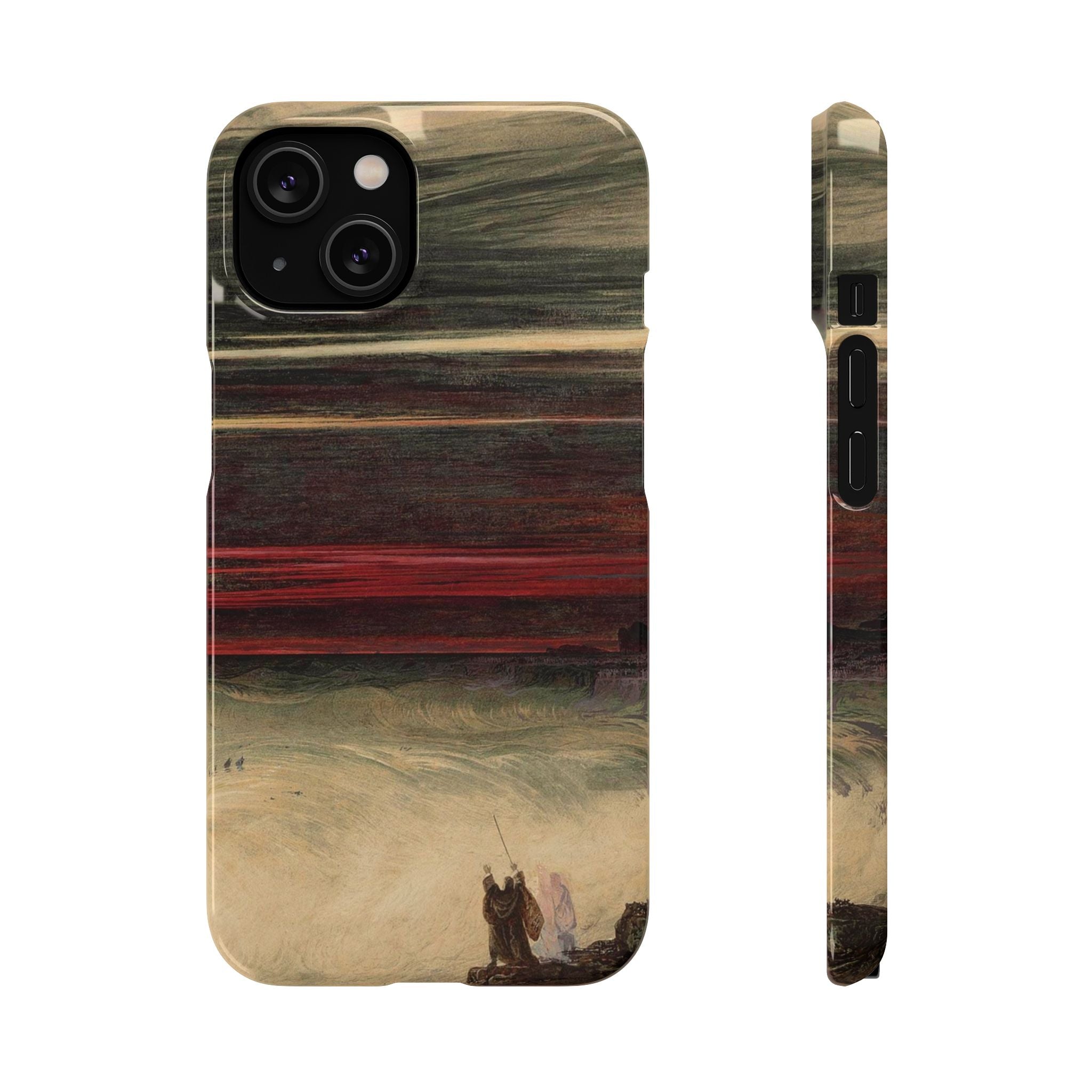 The Destruction of Pharaohs Host by John Martin - iPhone Slim Case