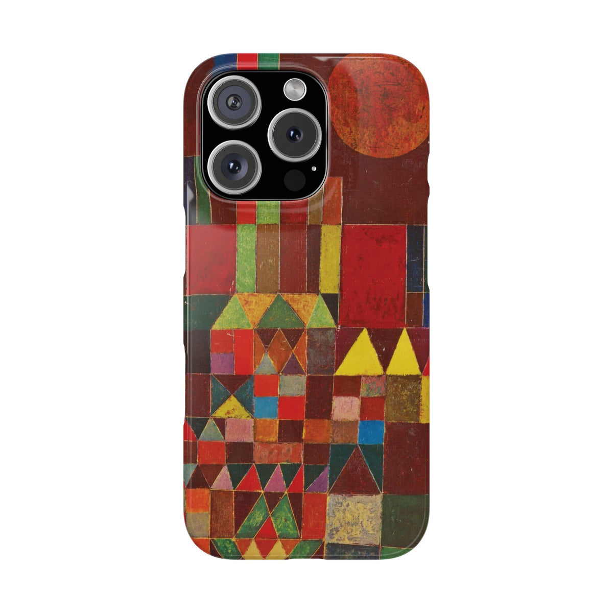 Castle and Sun by Paul Klee - iPhone Slim Case