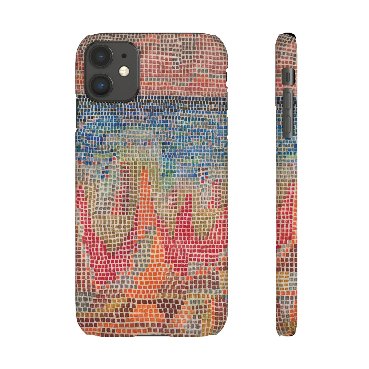 Cliffs by the sea by Paul Klee - iPhone Slim Case