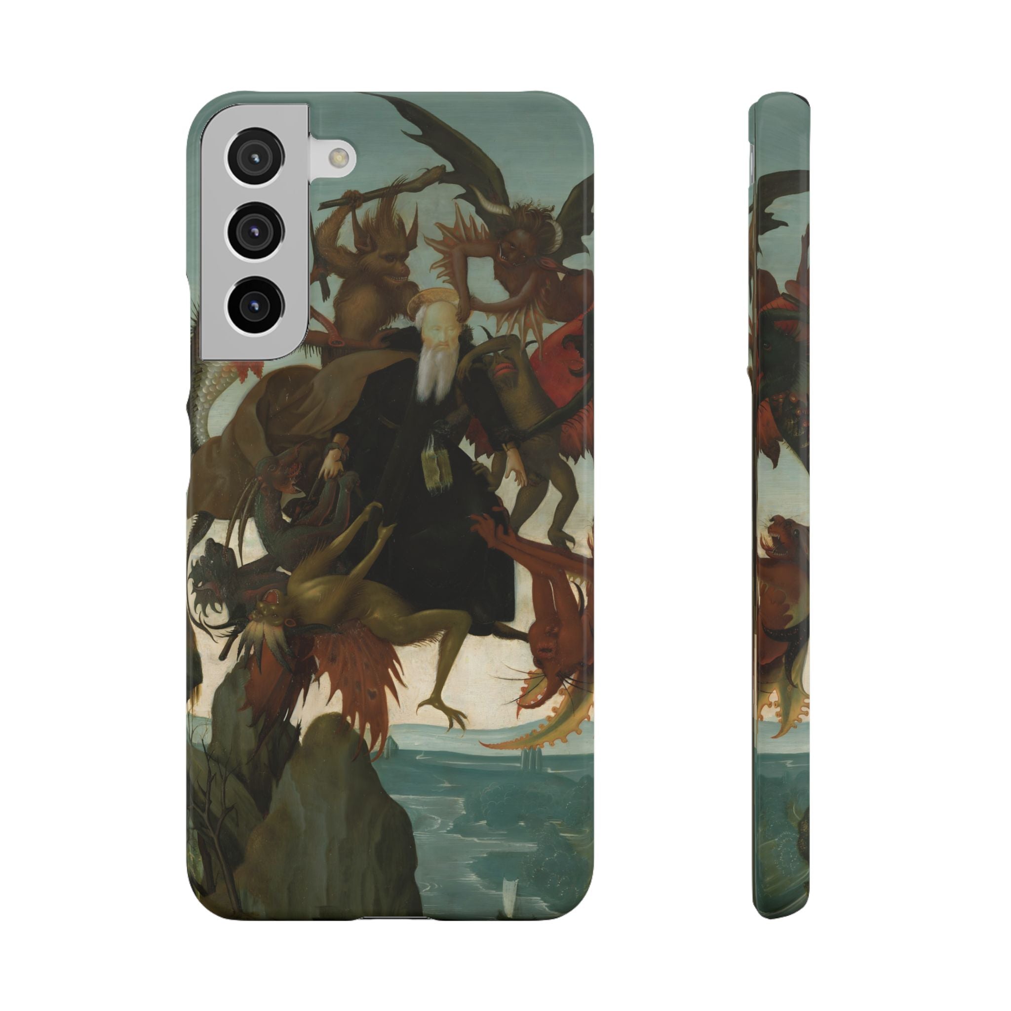 The Torment of Saint Anthony by Michelangelo Buonarroti - Samsung Slim Case