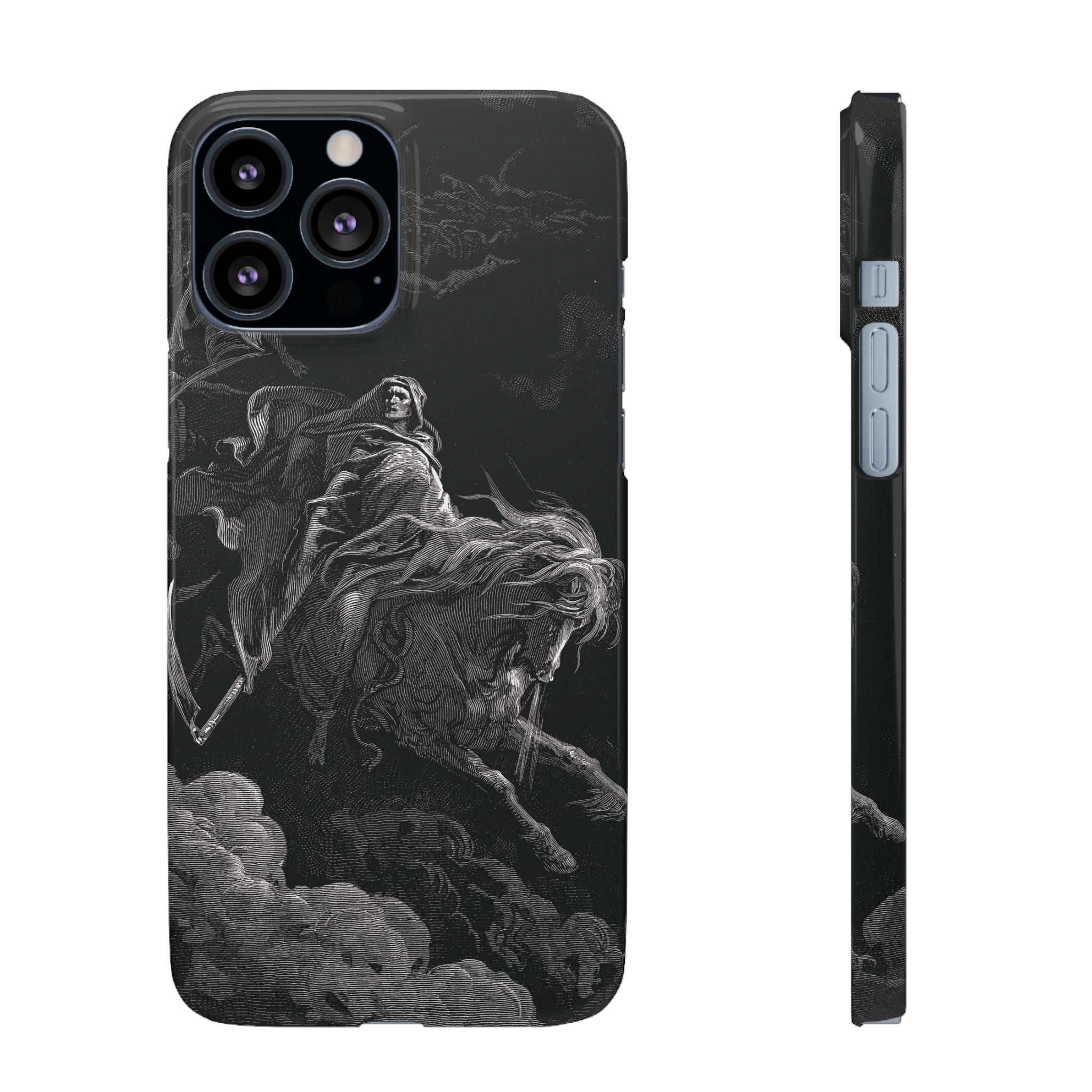 Death on the Pale Horse by Gustave Dore - iPhone Slim Case